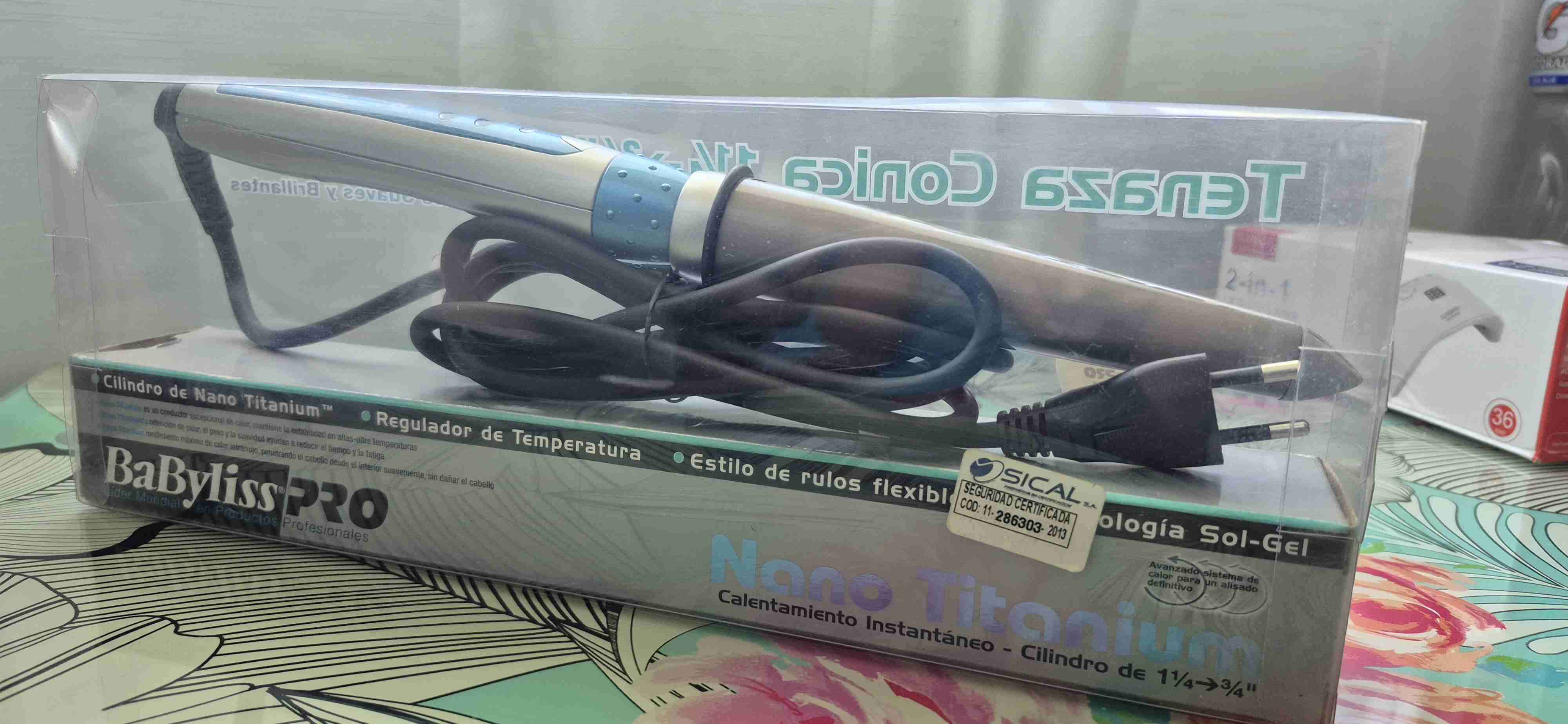 Ondulador tenaza cónica Babyliss Pro - miniatura 4