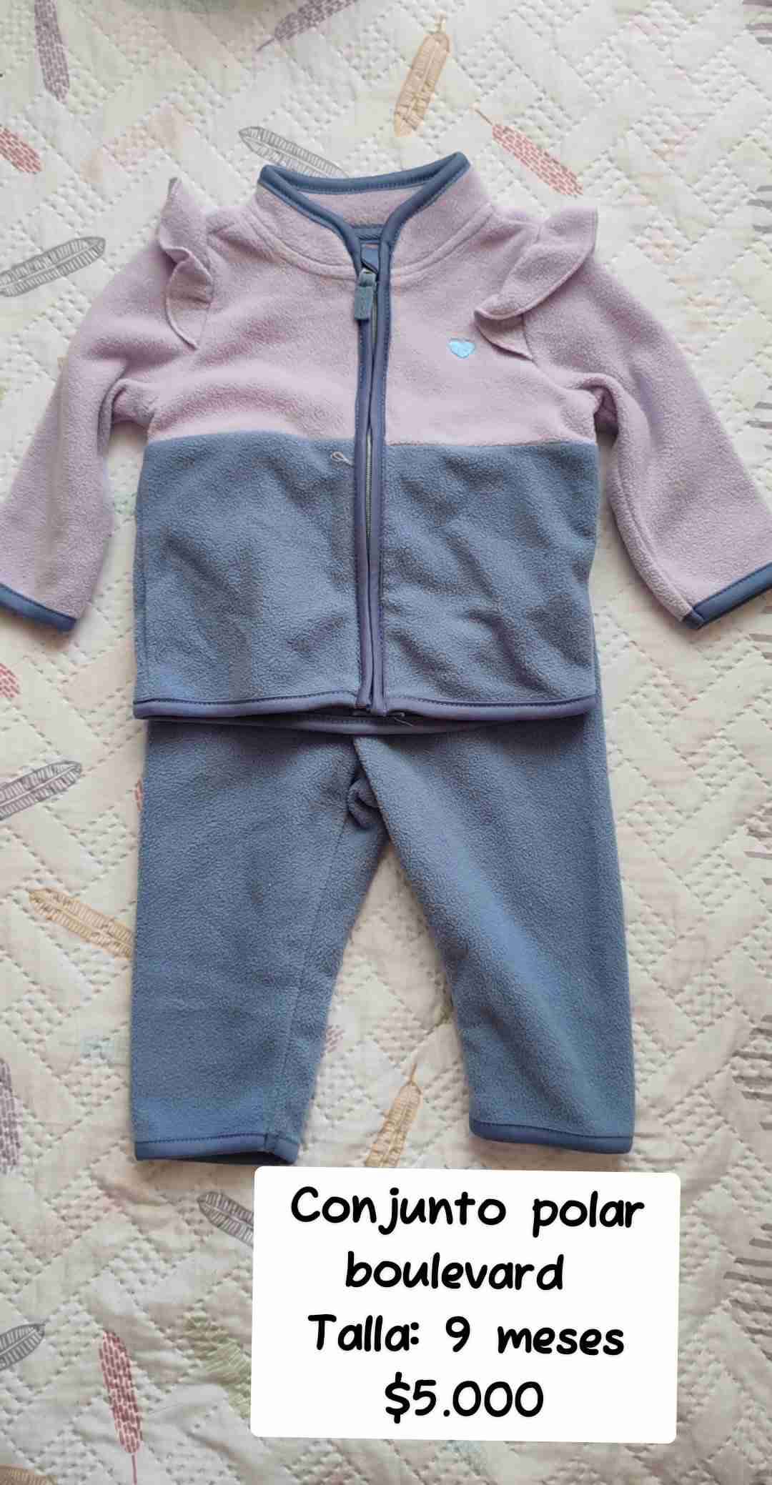 Conjunto polar bebé 9 meses