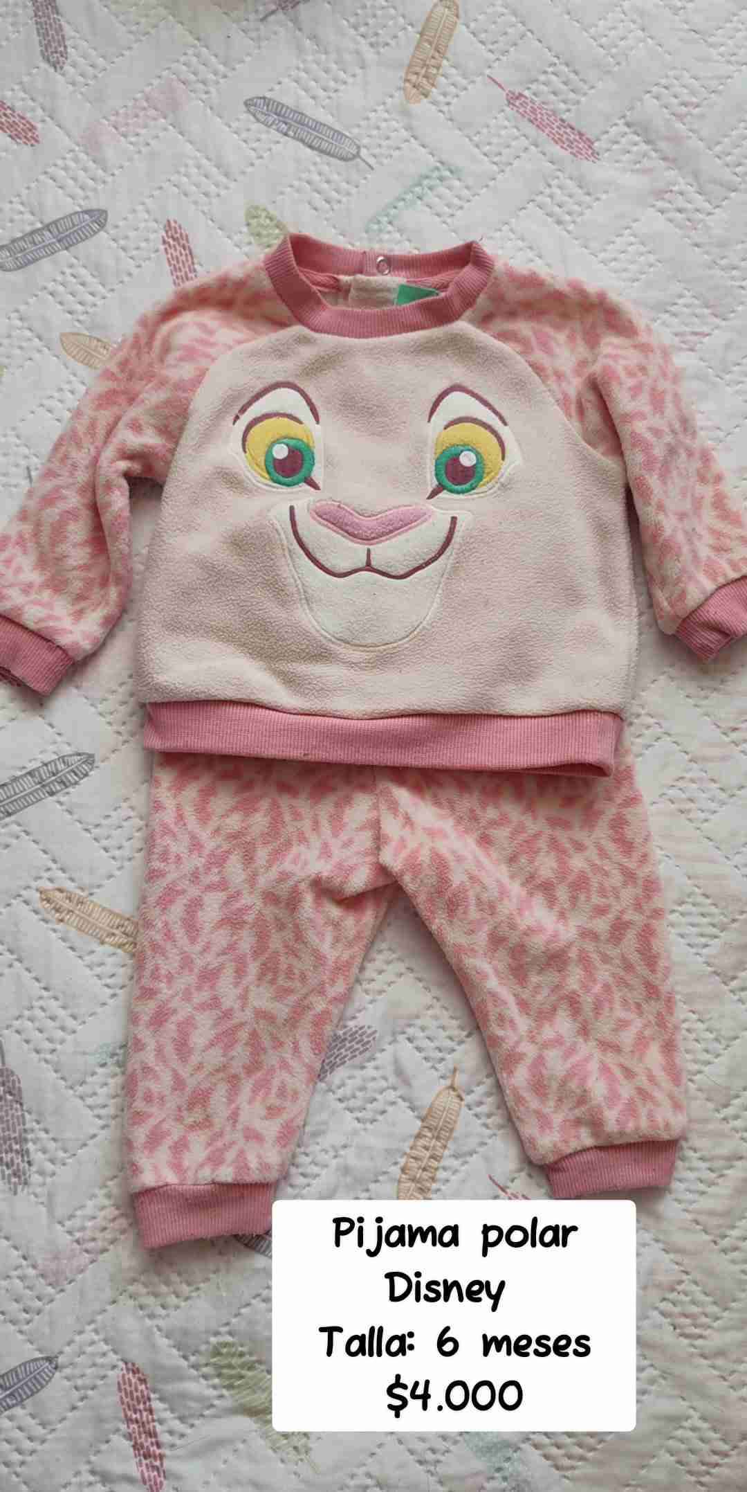 Pijama polar Disney 6M