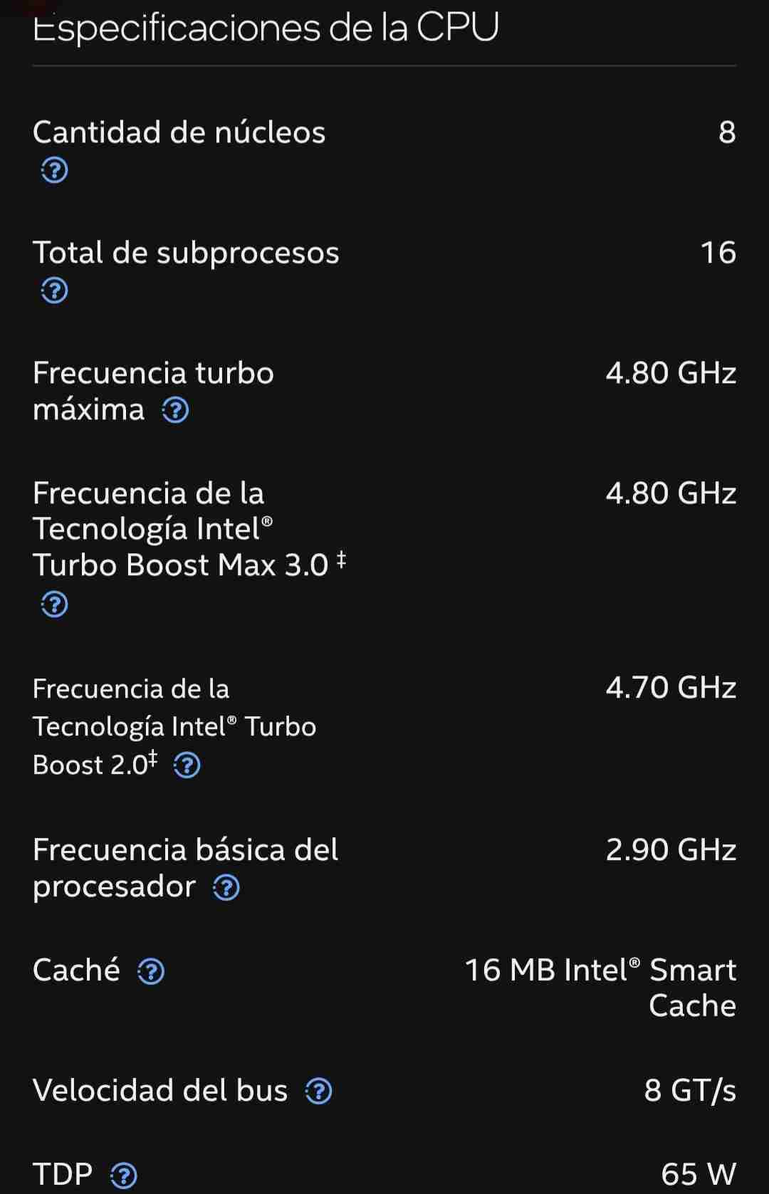Procesador Intel Core i7 10700 8/16 LGA1200 - miniatura 3