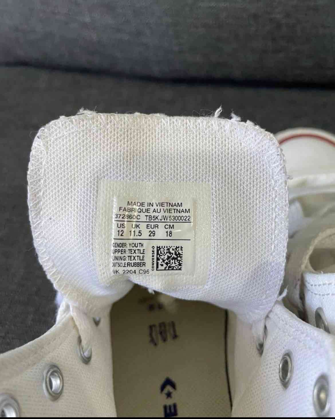 Zapatillas blancas de lona - miniatura 4