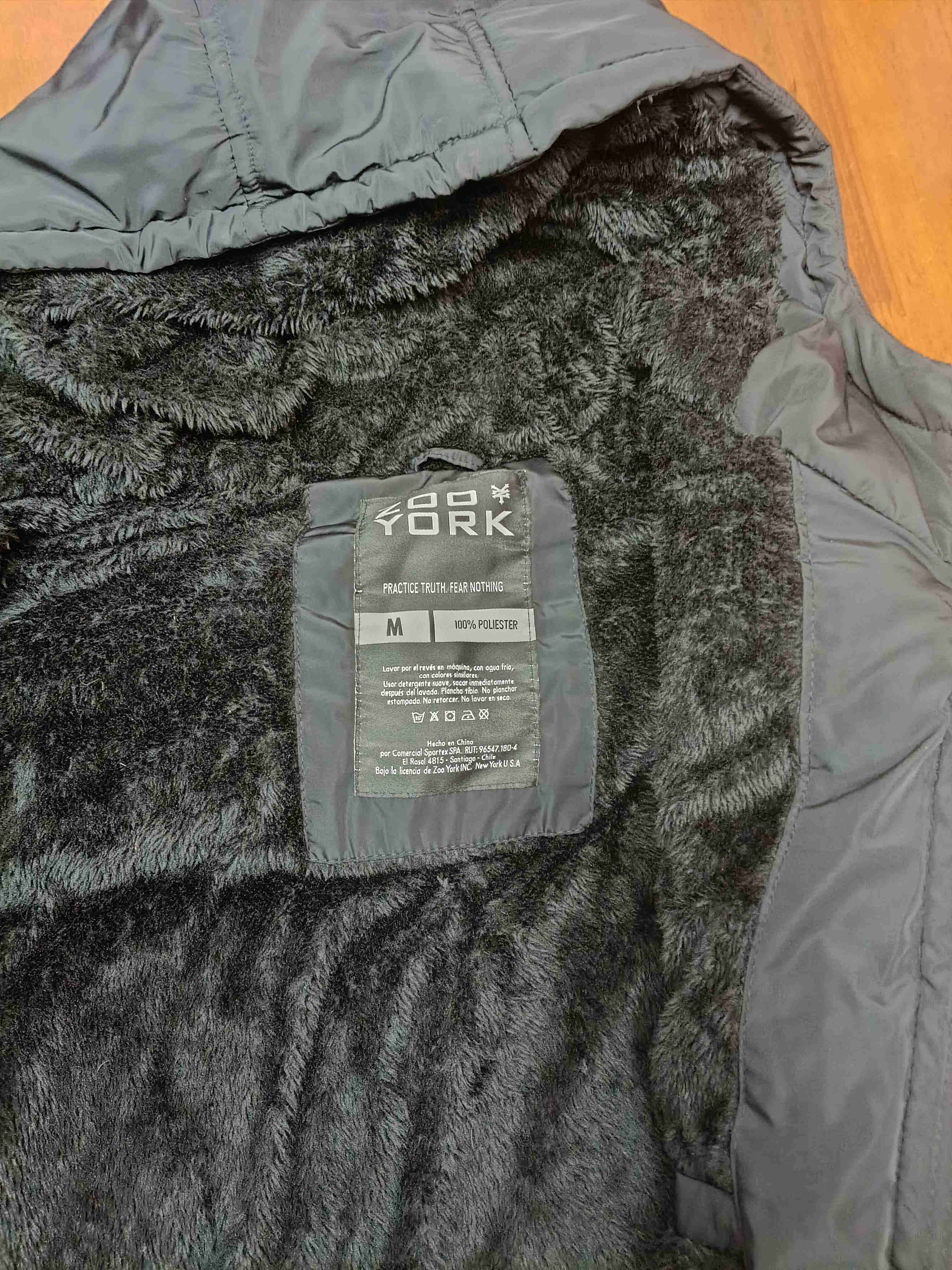 Chaqueta negra con capucha DC - miniatura 3