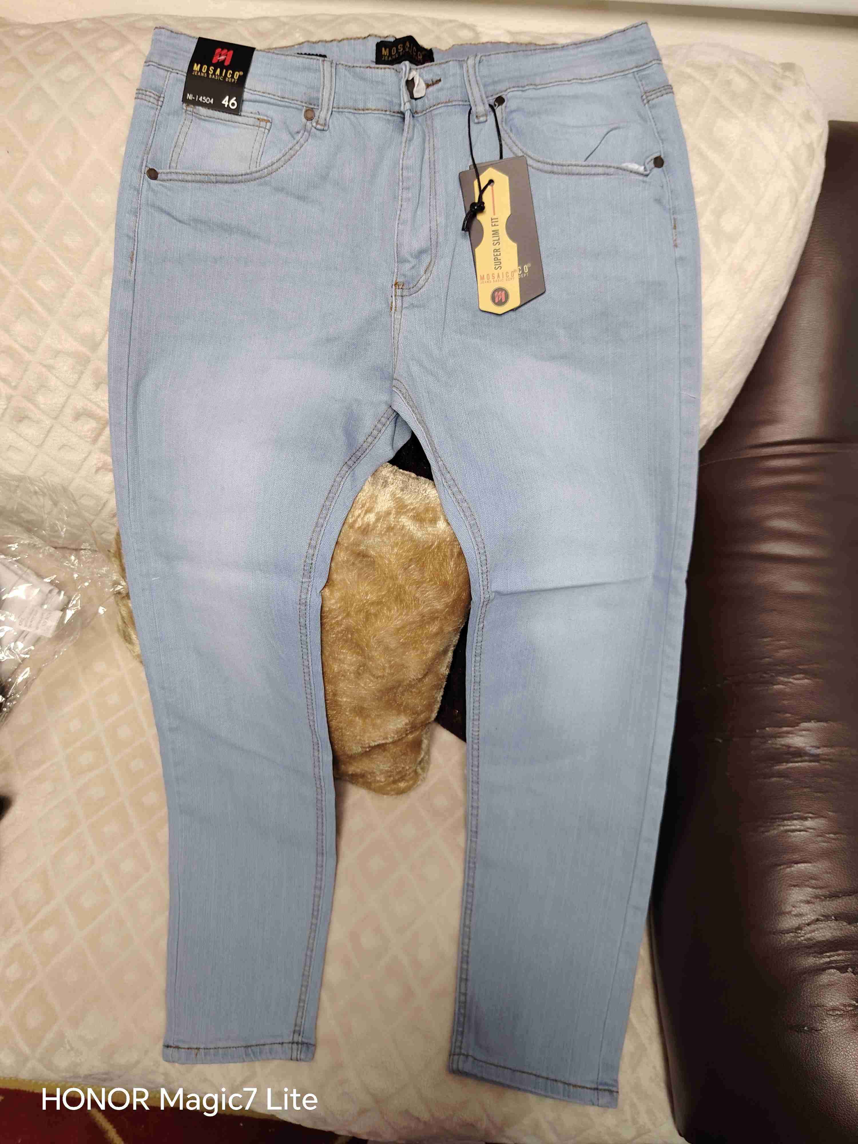 Jeans celestes nuevos talla 46 y 44 - miniatura 1