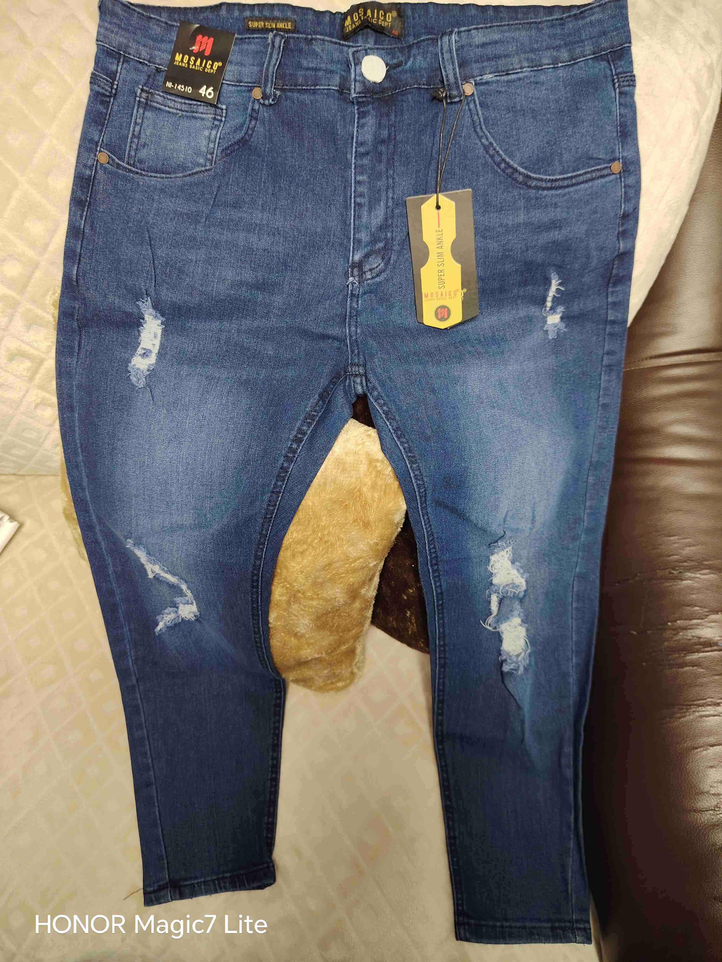 Jeans celestes nuevos talla 46 y 44 - miniatura 2