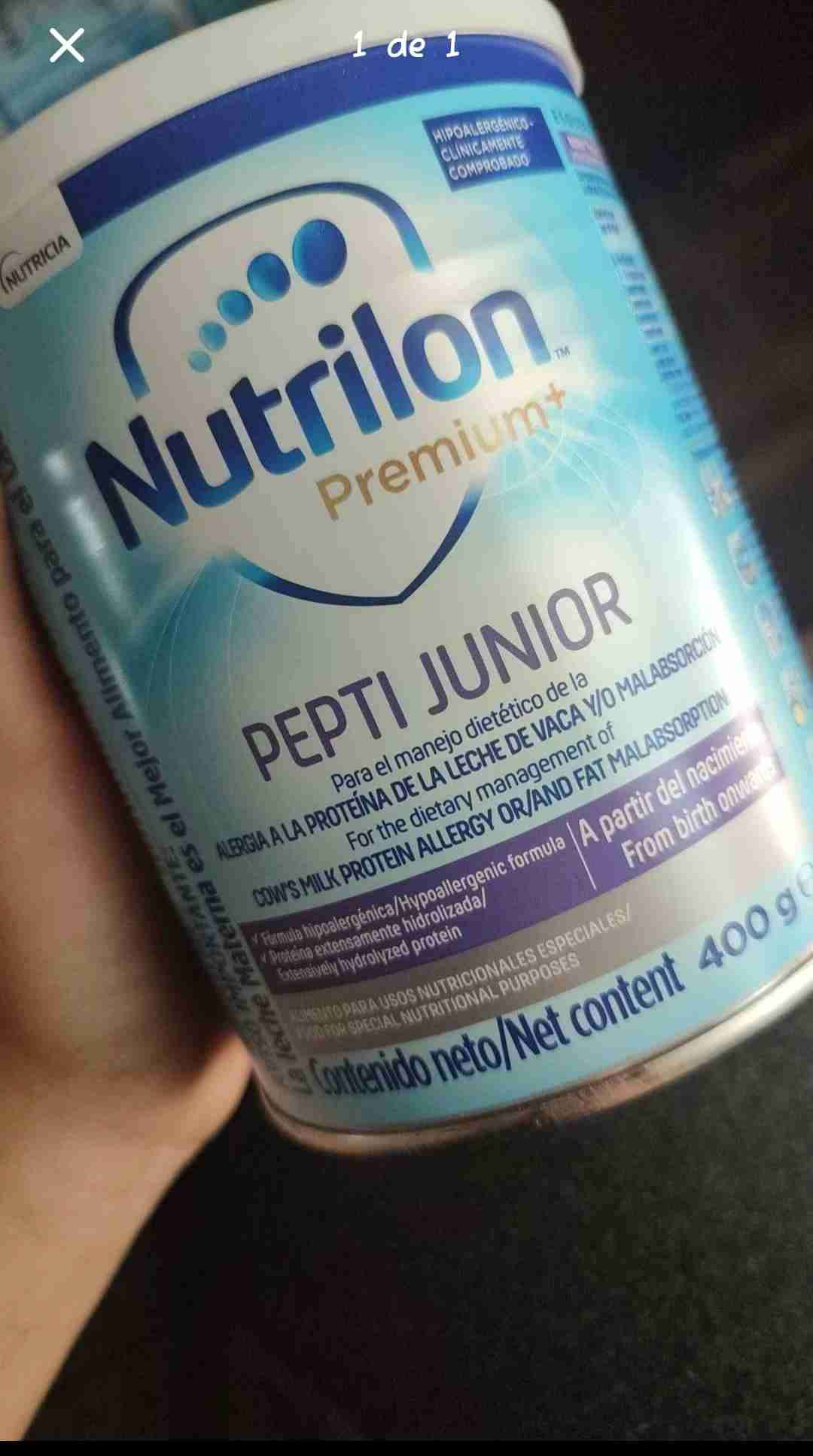 Fórmula Nutrilon Pepti Junior 400g