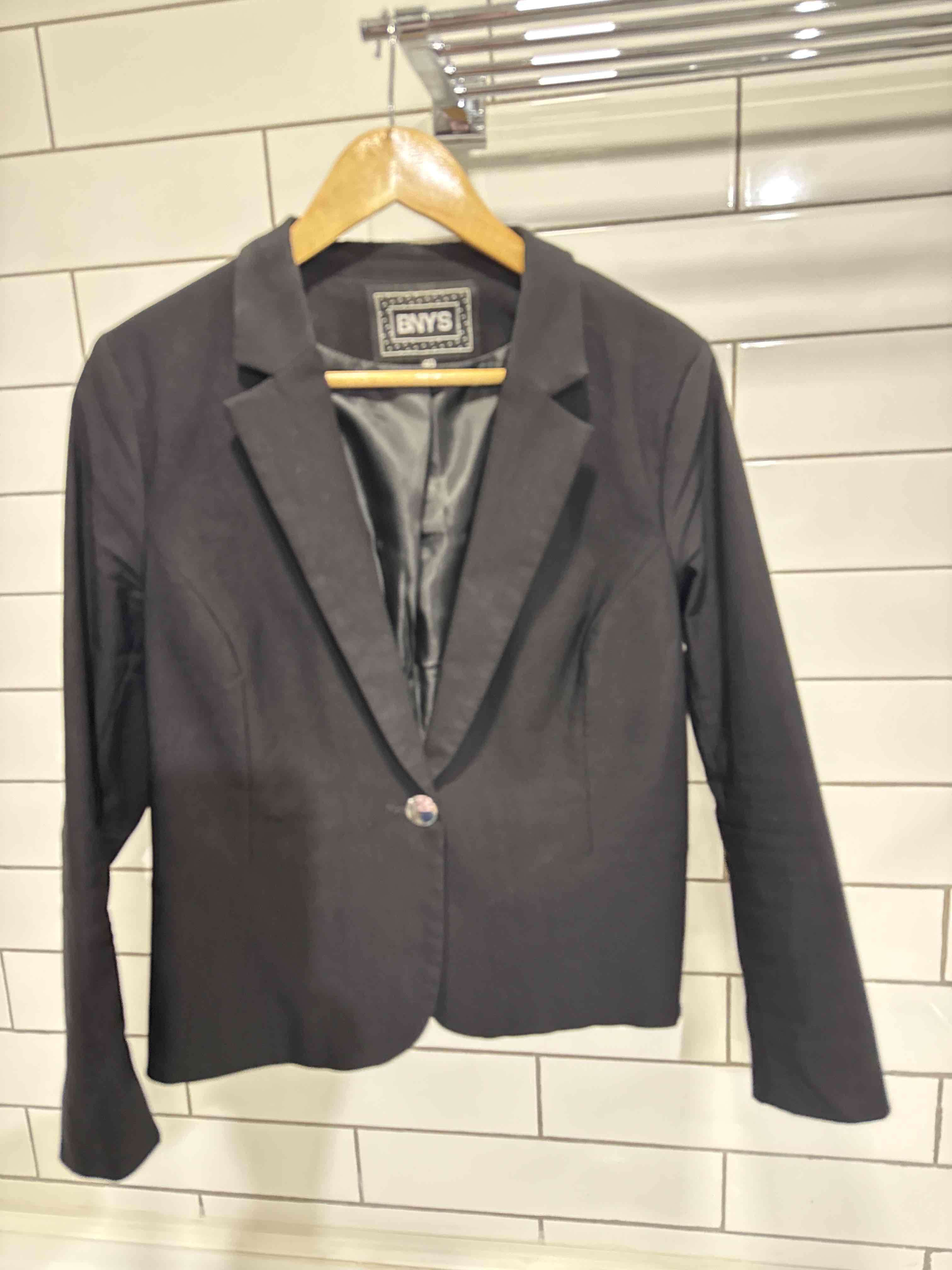 Blazer negro talla 40 - miniatura 2