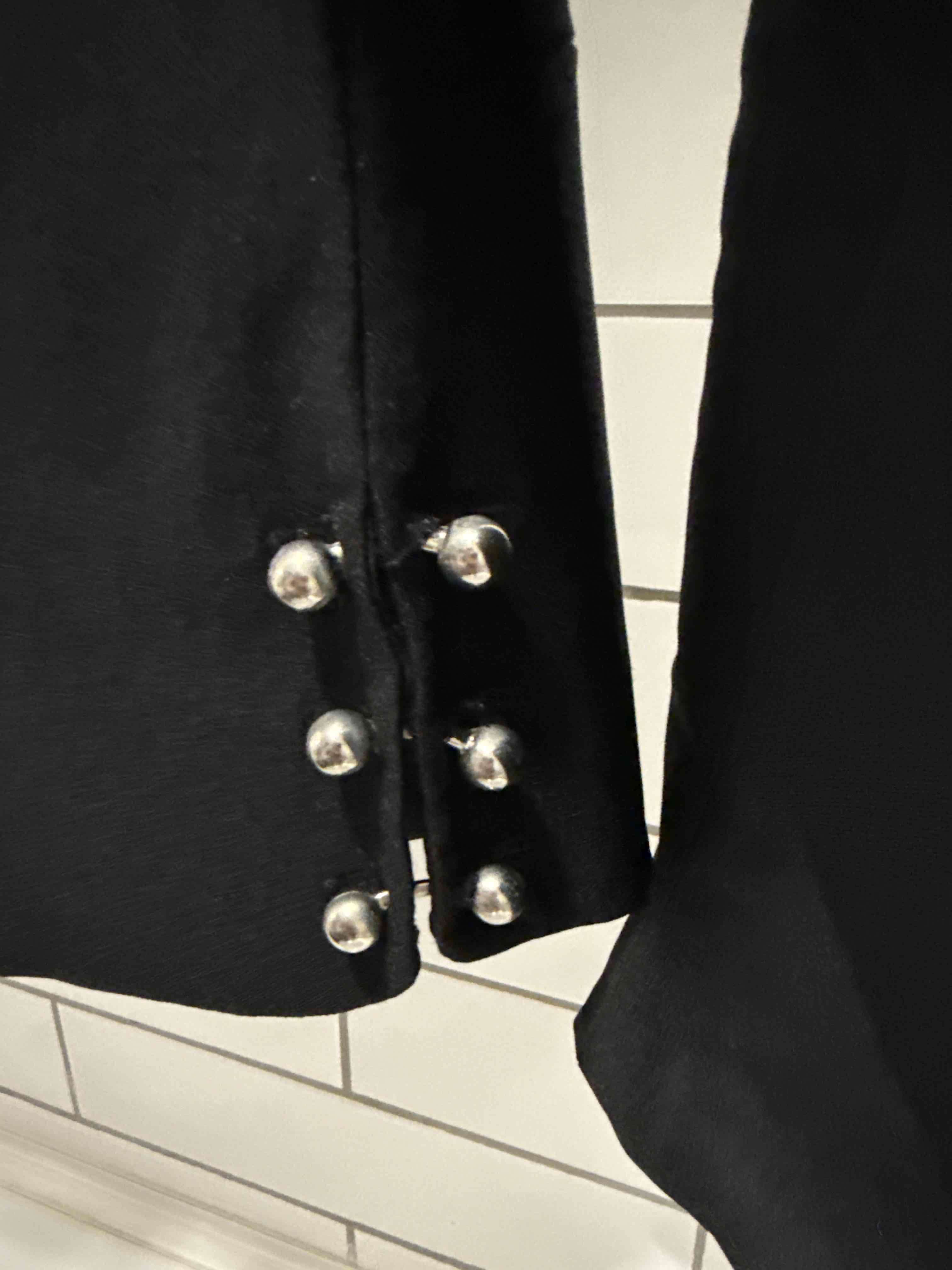 Blazer negro talla 40 - miniatura 4