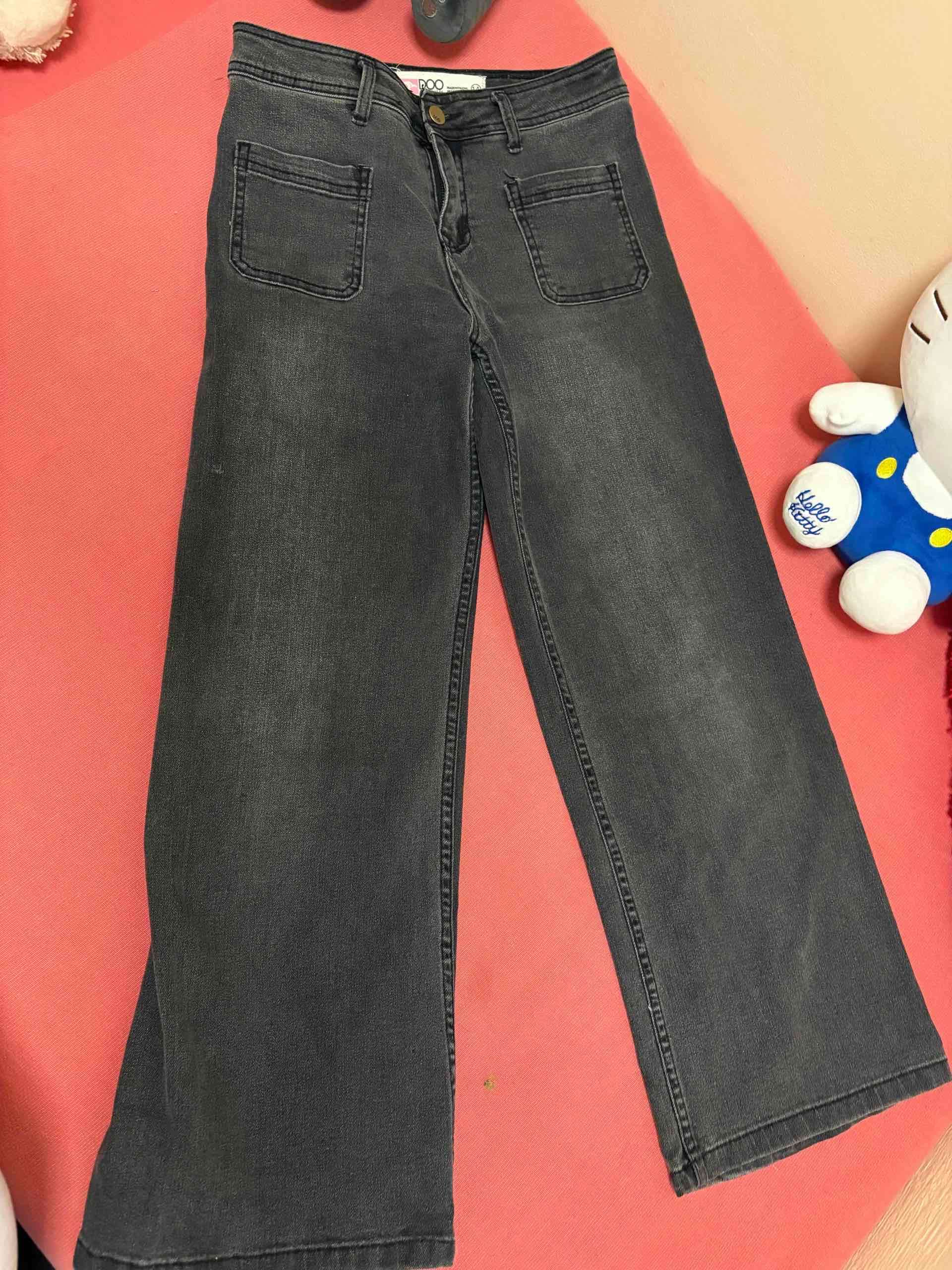 Jeans gris oscuros moda - miniatura 1