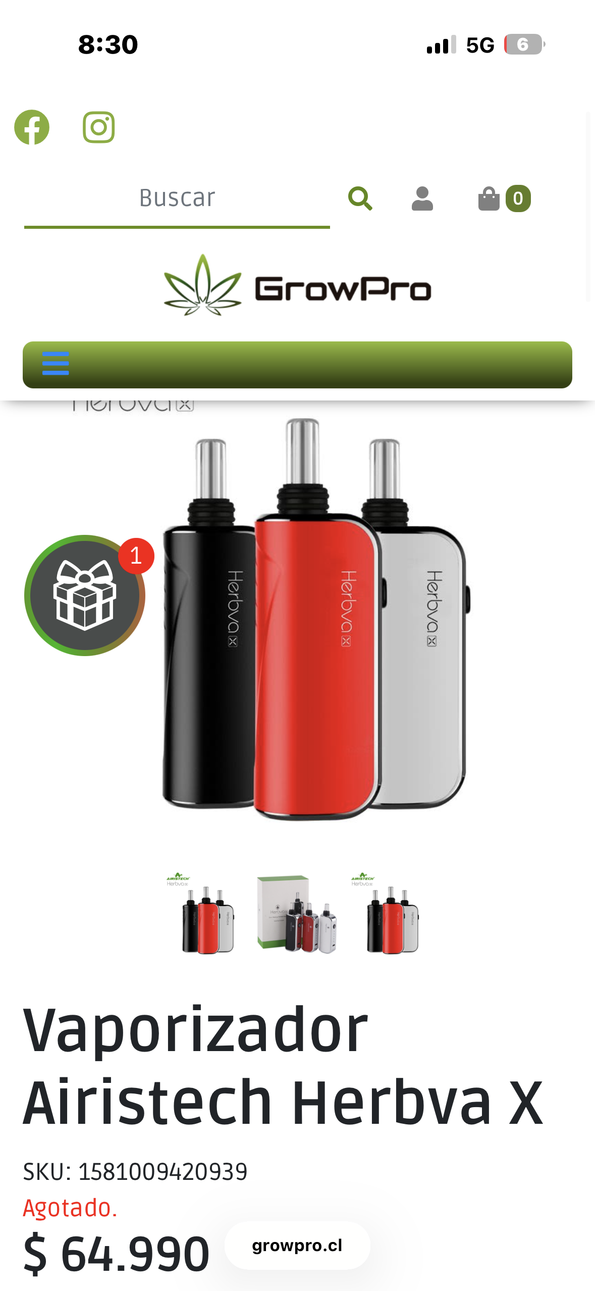 Vaporizador Airistech Herbva X
