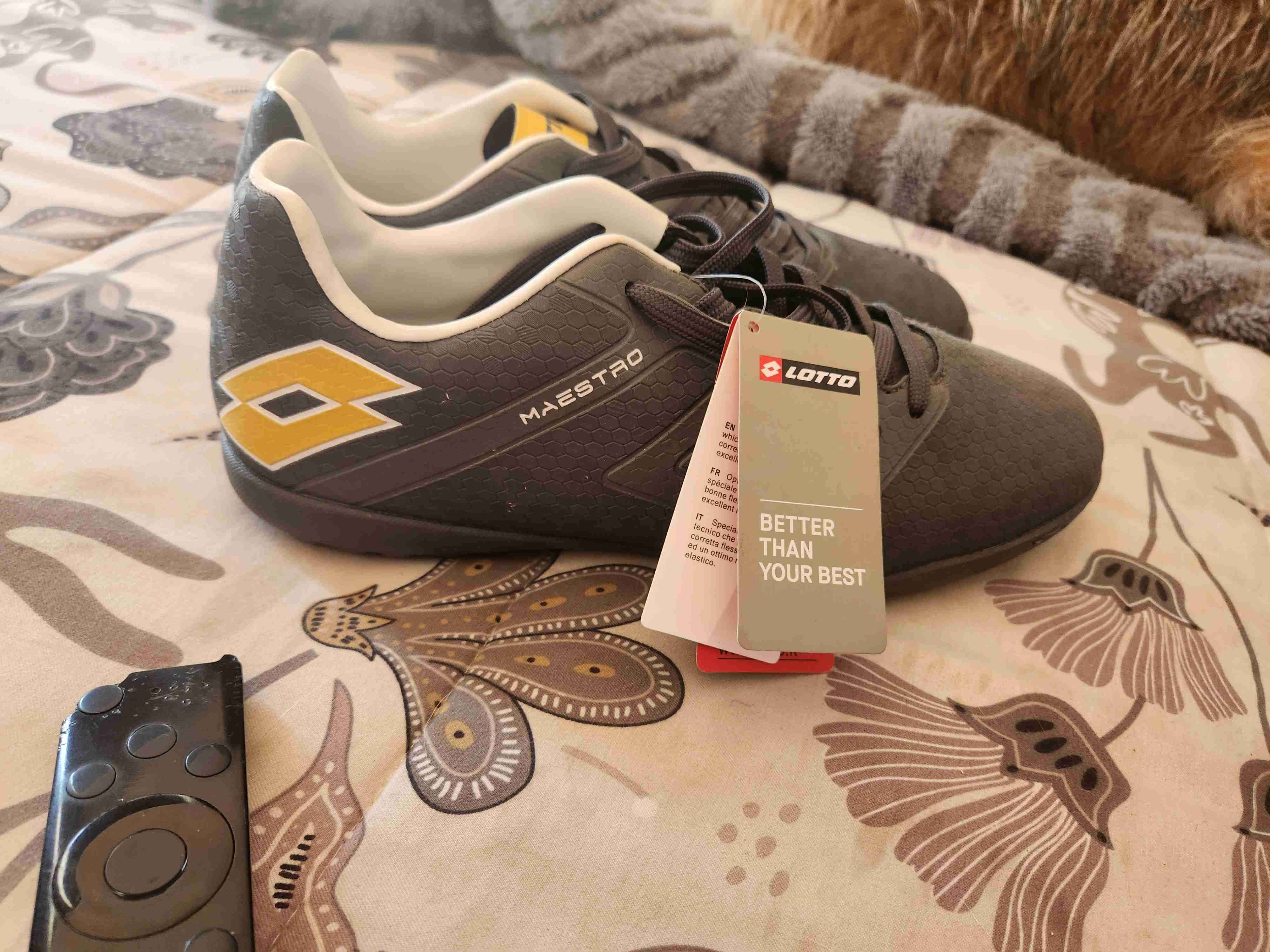 Zapatillas deportivas Lotto grises - miniatura 2