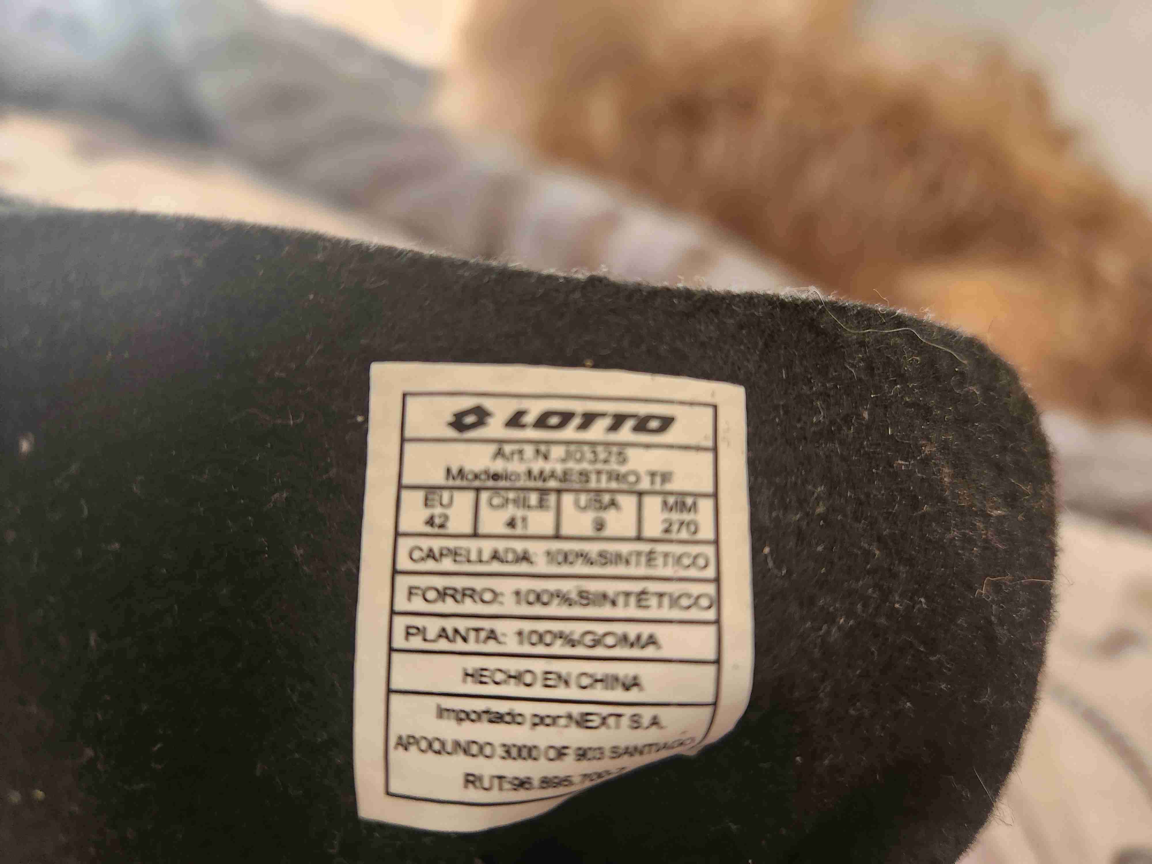 Zapatillas deportivas Lotto grises - miniatura 4