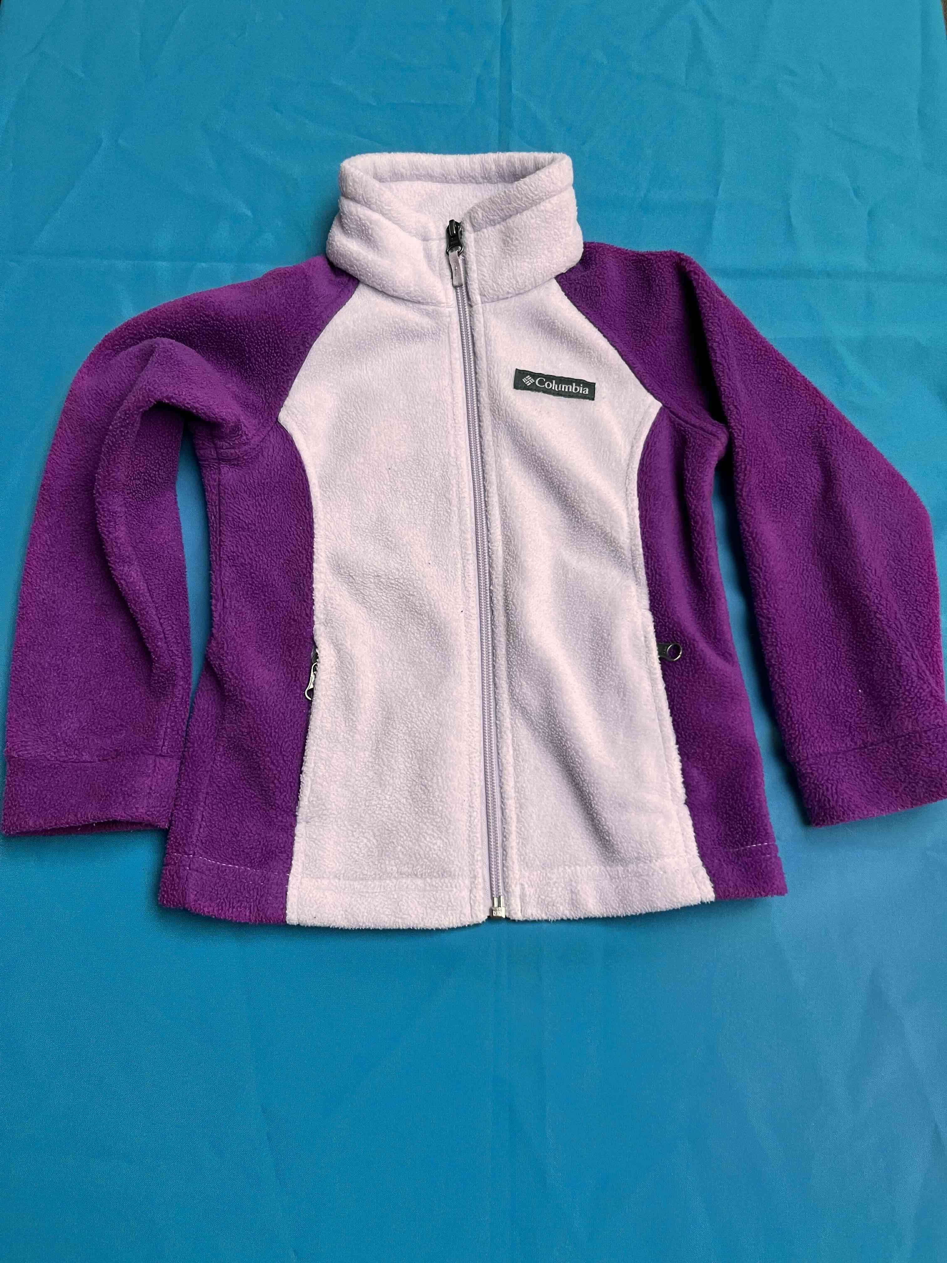 Chaqueta polar Columbia morada - miniatura 1
