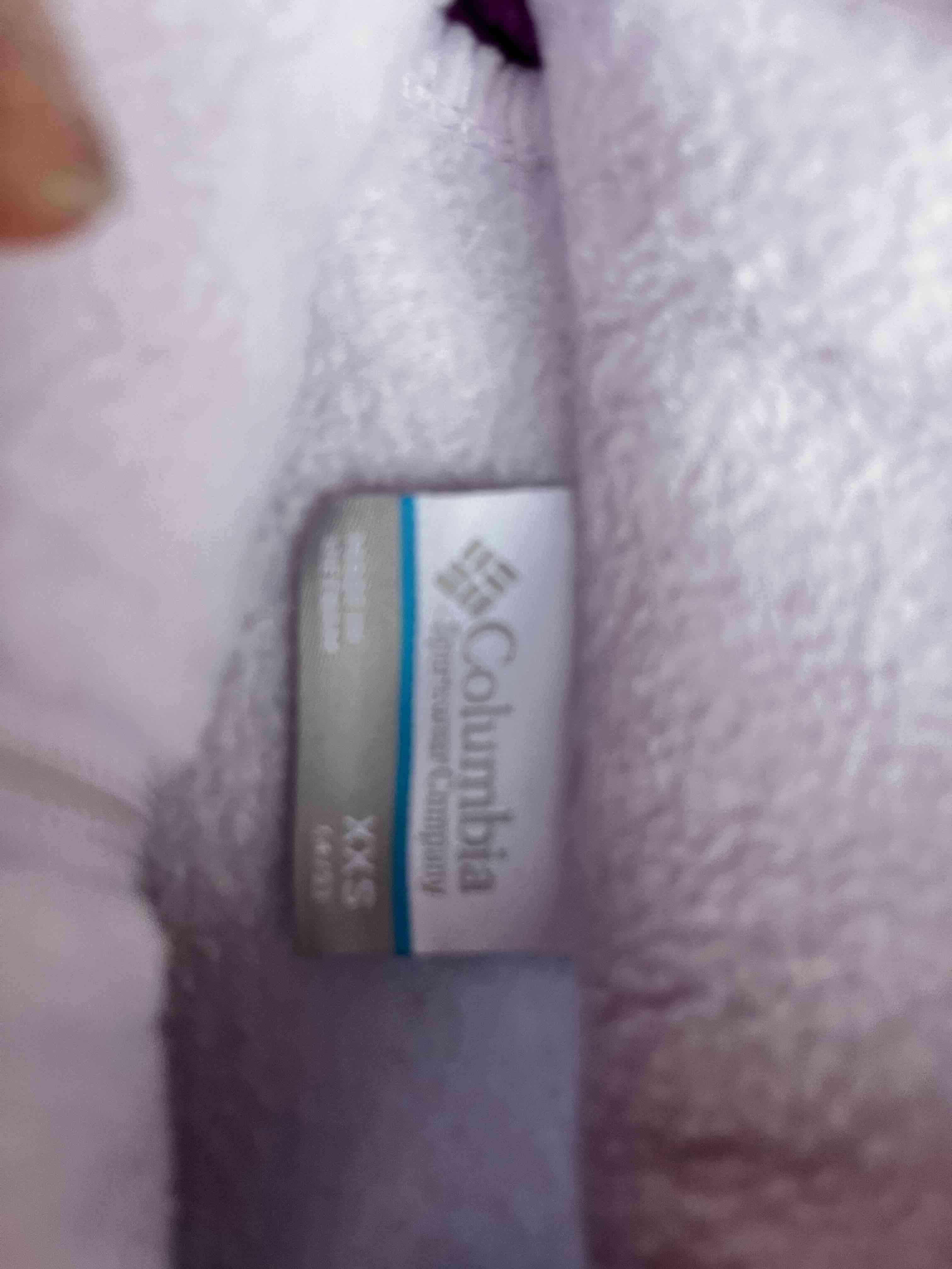 Chaqueta polar Columbia morada - miniatura 2