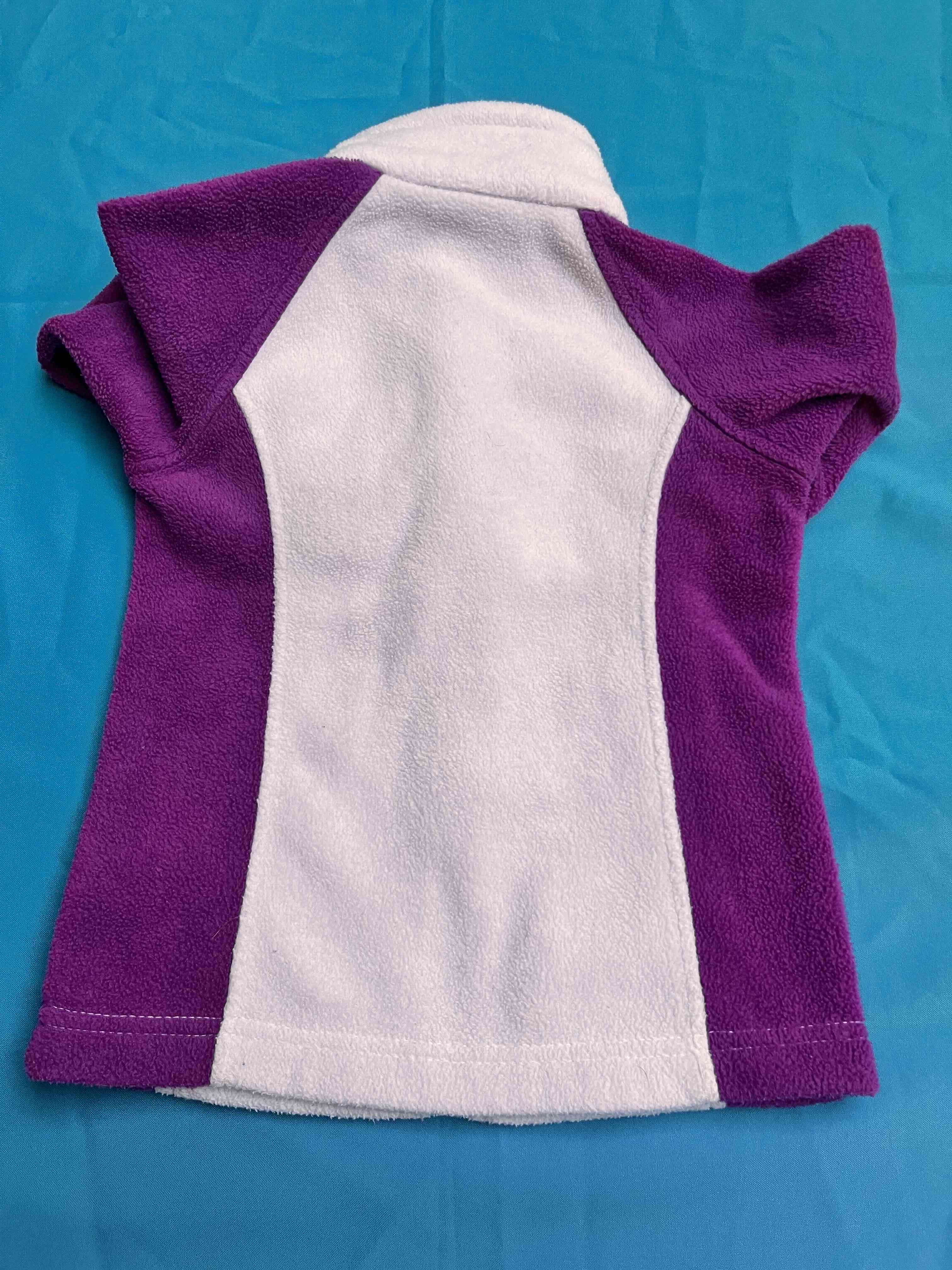 Chaqueta polar Columbia morada - miniatura 3
