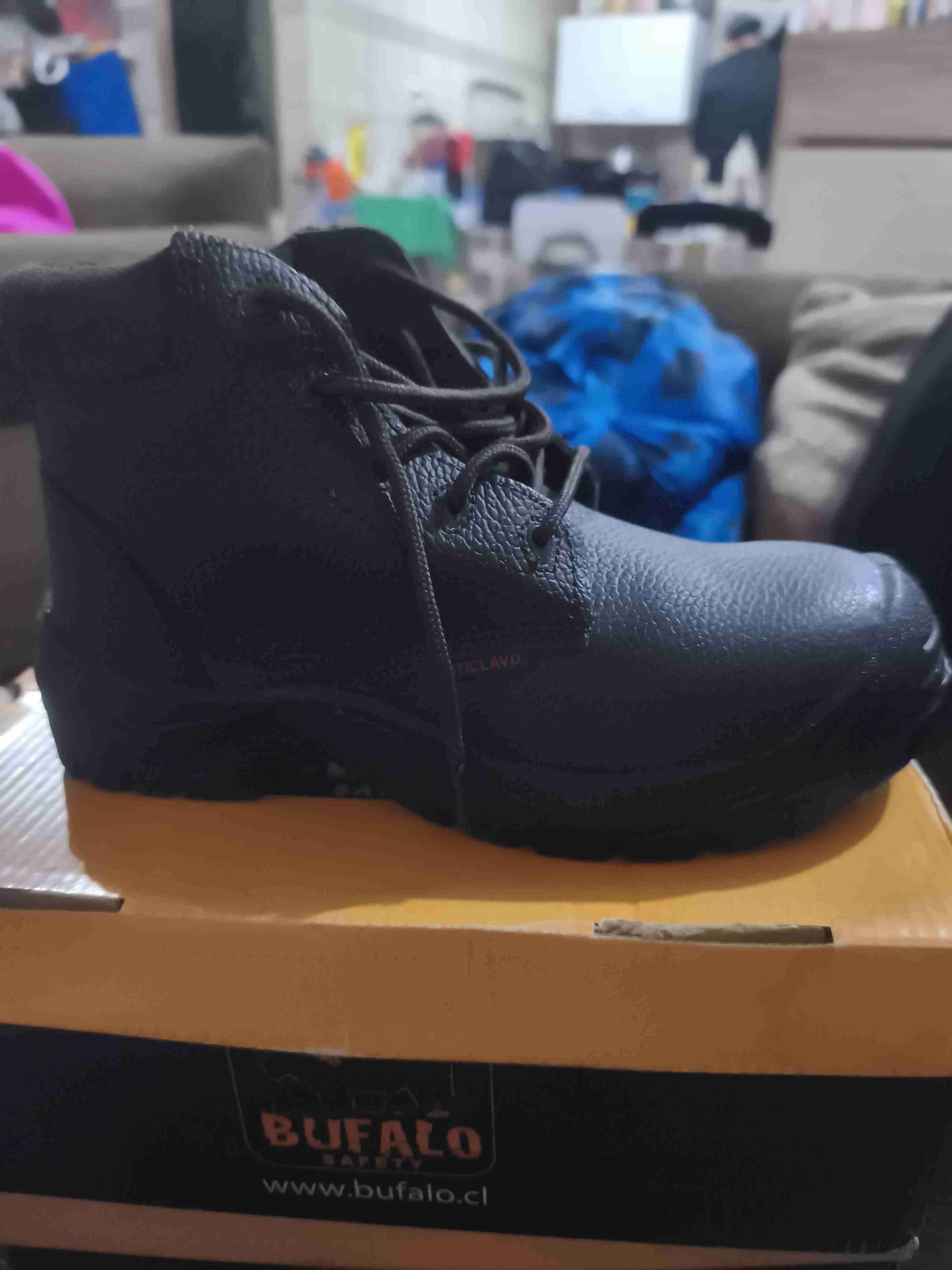 Botines de seguridad Bufalo negros