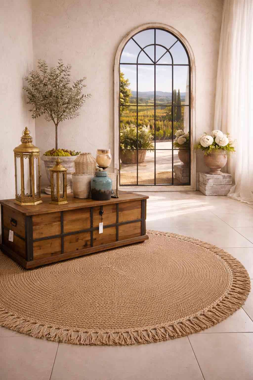 Baúl de madera rústico - miniatura 6