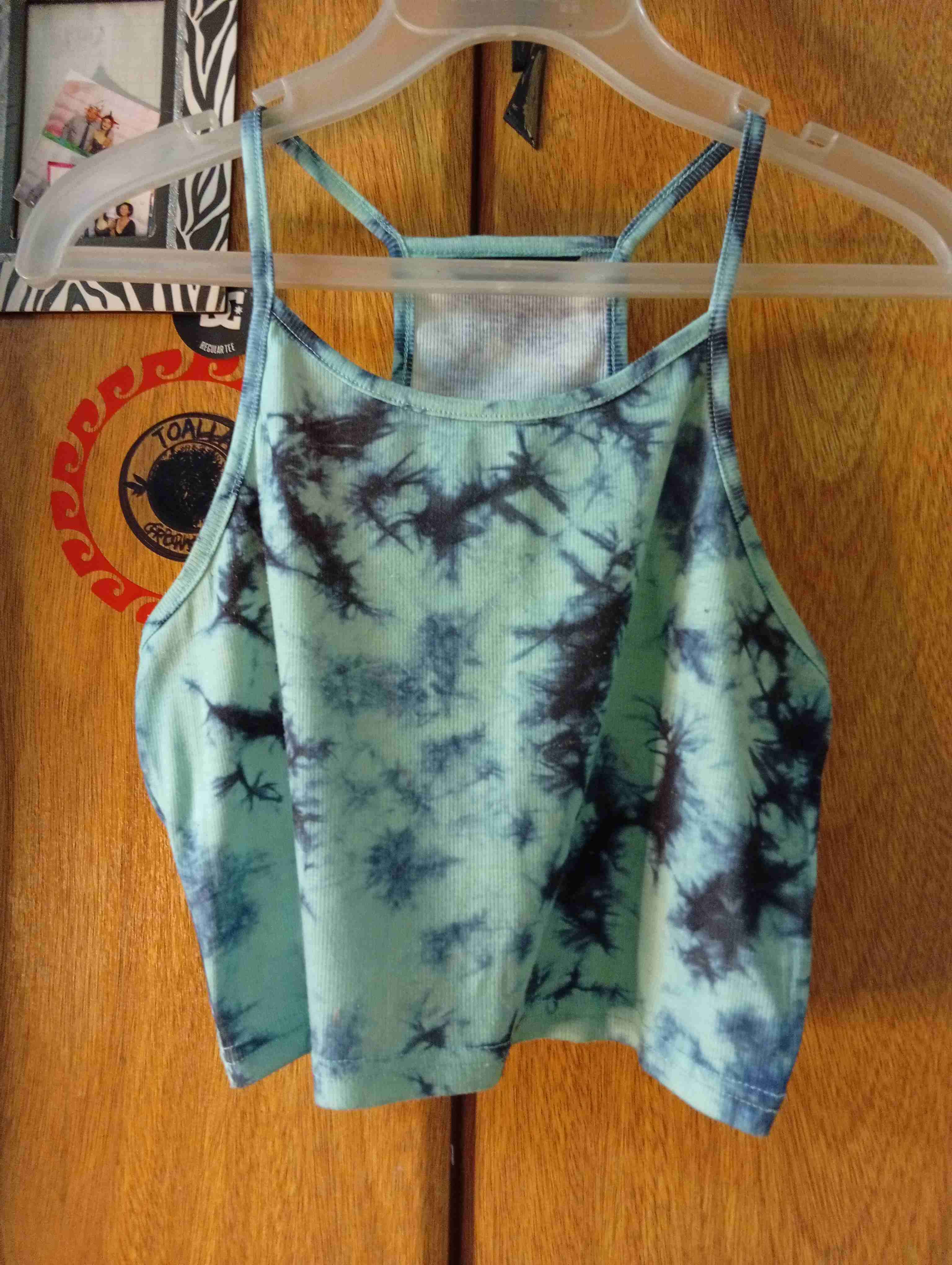 Top tirantes tie-dye azul - miniatura 1