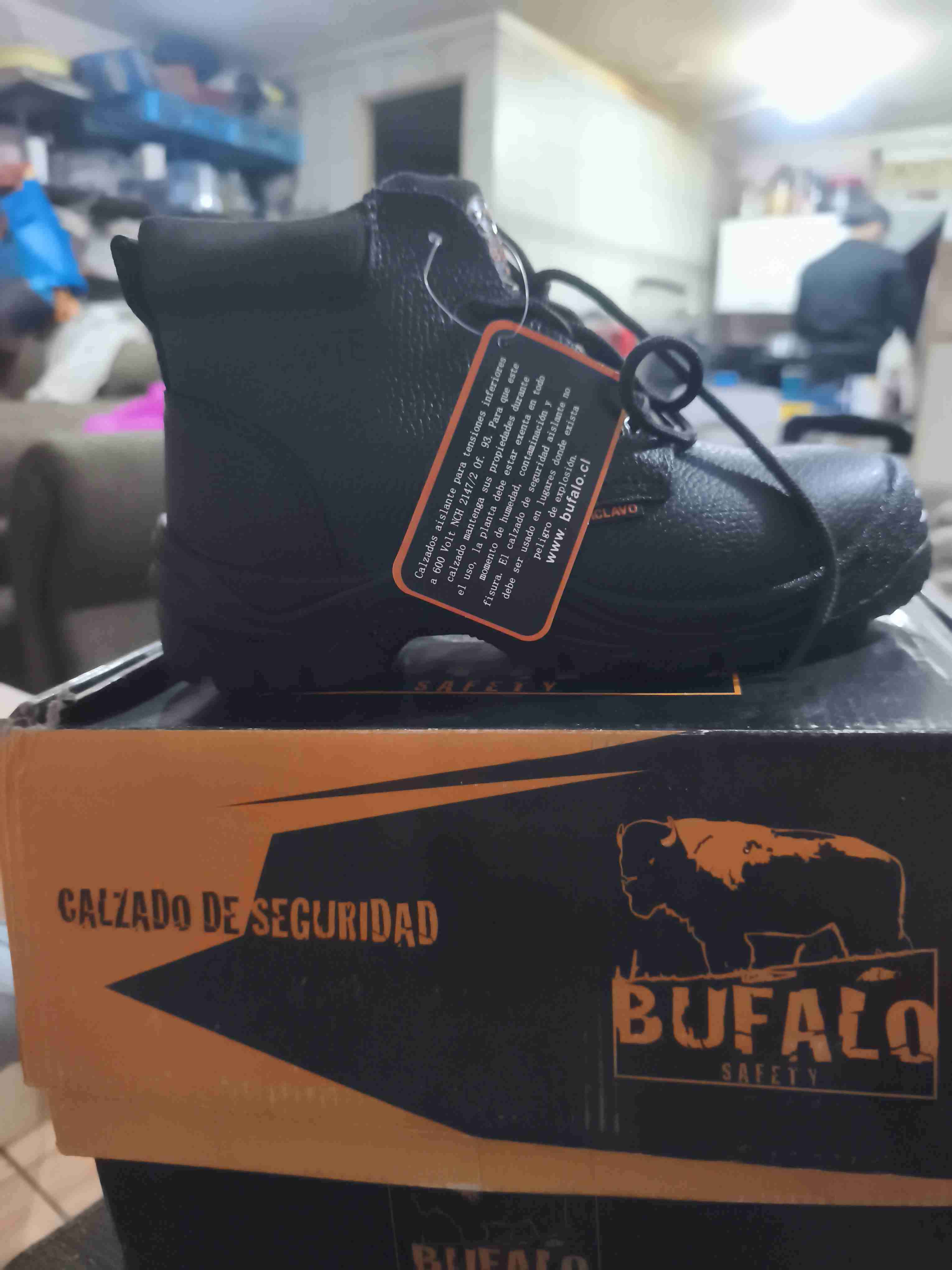 Botas de seguridad Búfalo negras