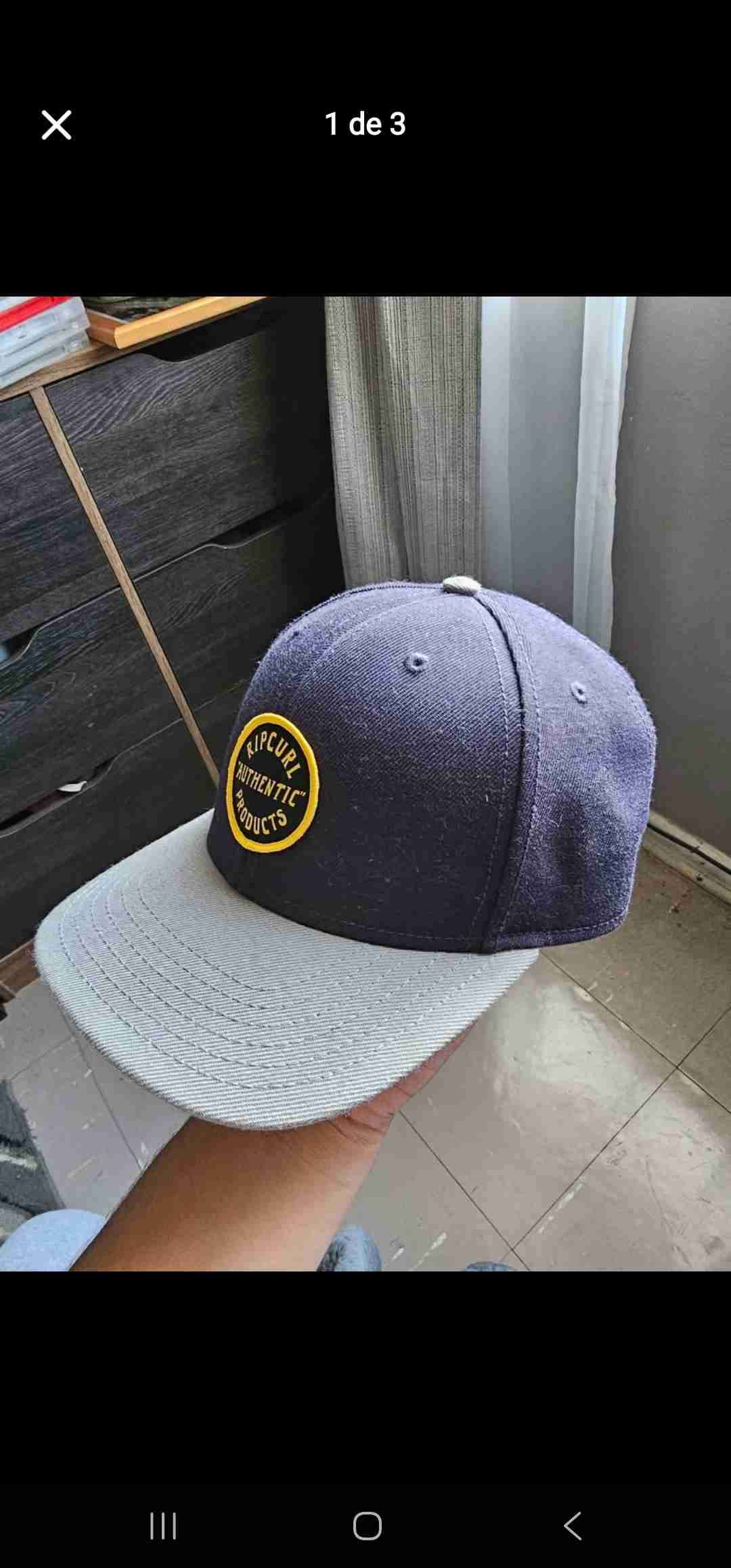 Gorra azul Rip Curl - miniatura 1