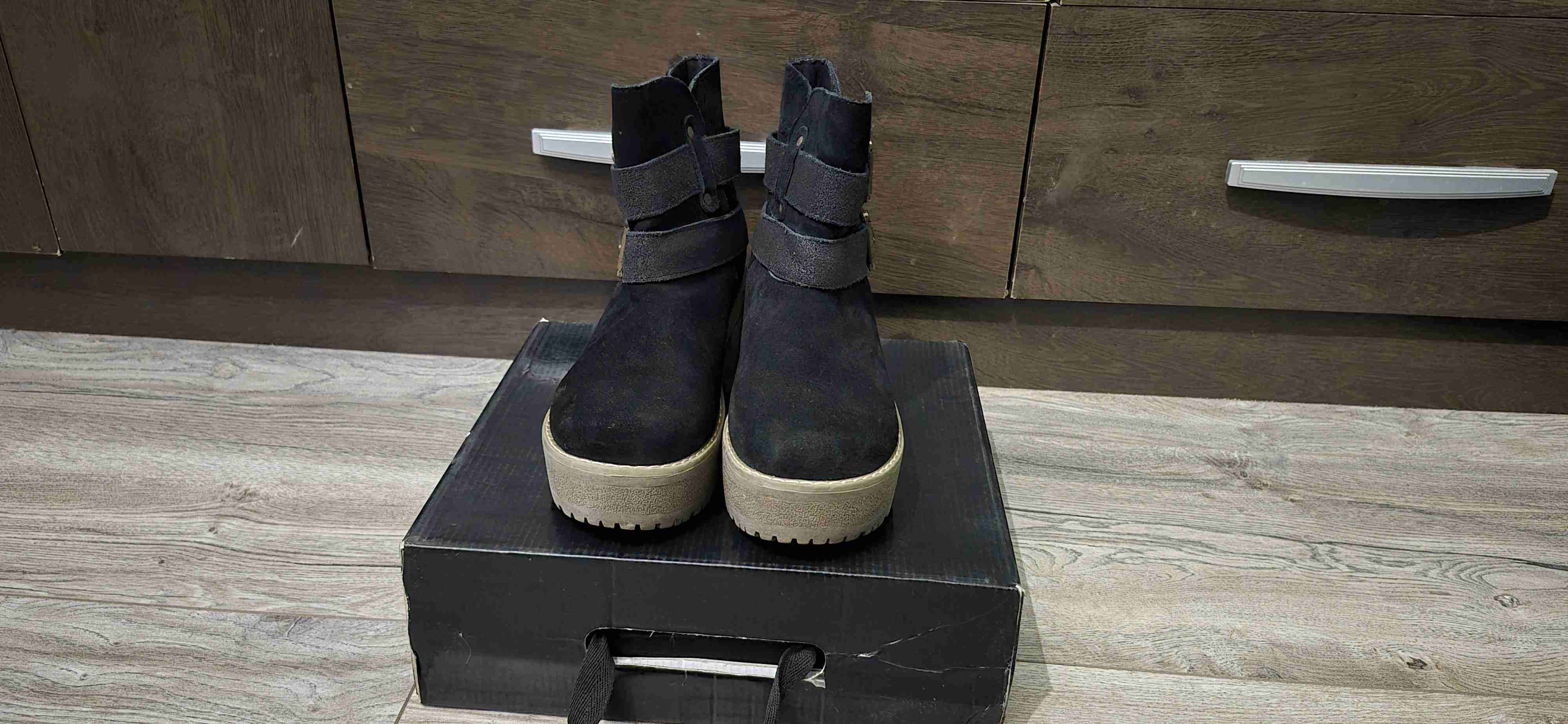 Botines Gota de gamuza- talla 37 - miniatura 3