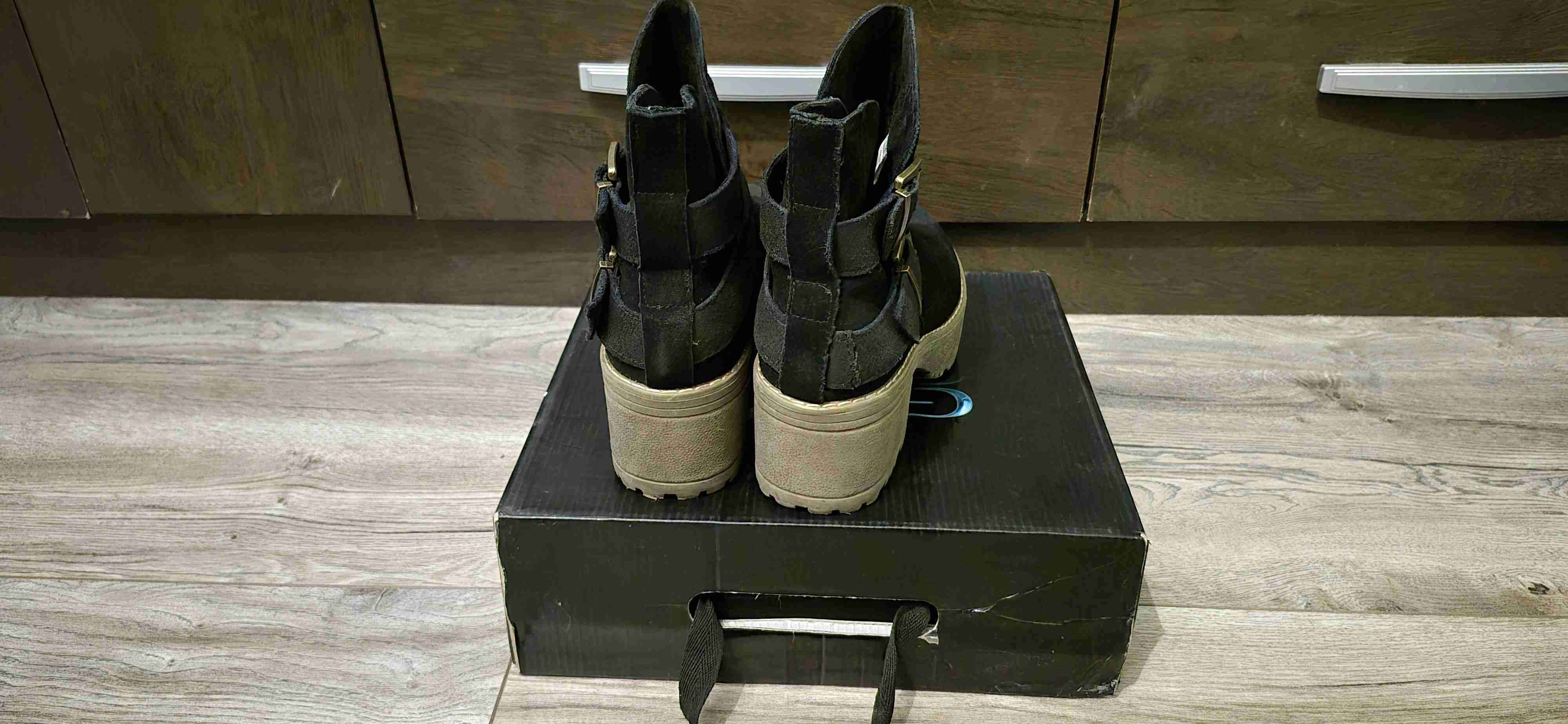 Botines Gota de gamuza- talla 37 - miniatura 4