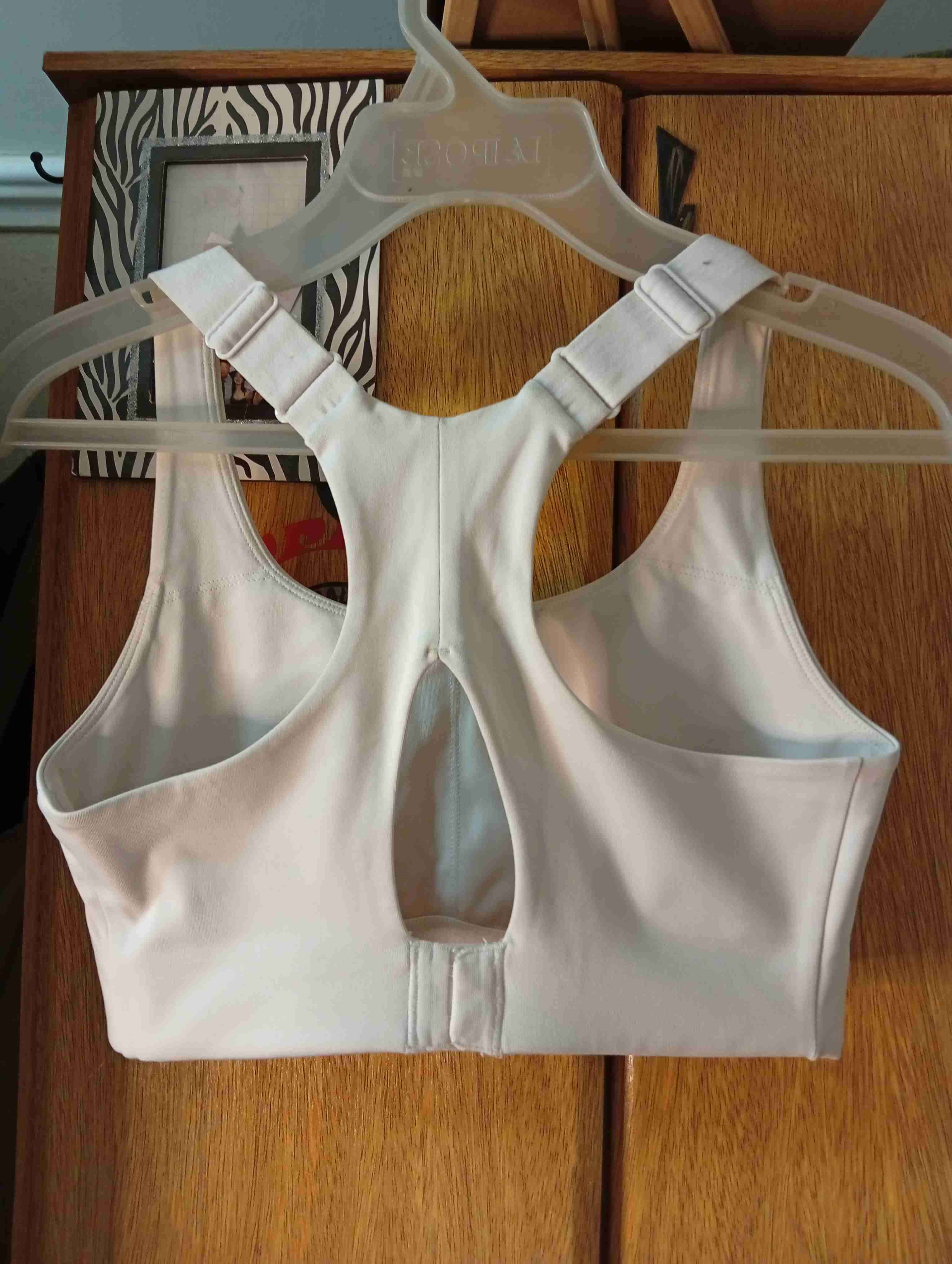 Top deportivo blanco para mujer - miniatura 2