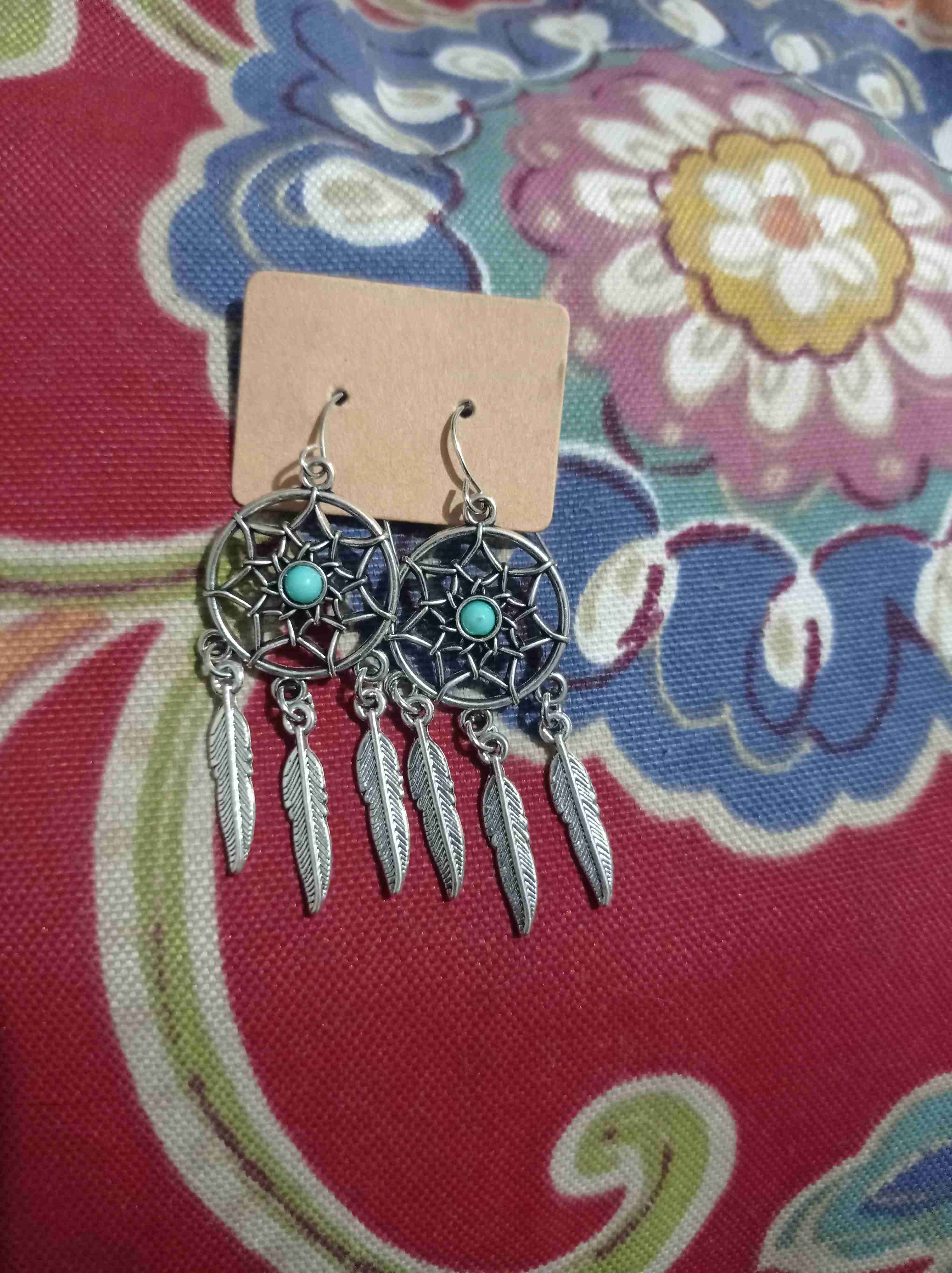 Aros atrapasueños estilo boho - miniatura 1