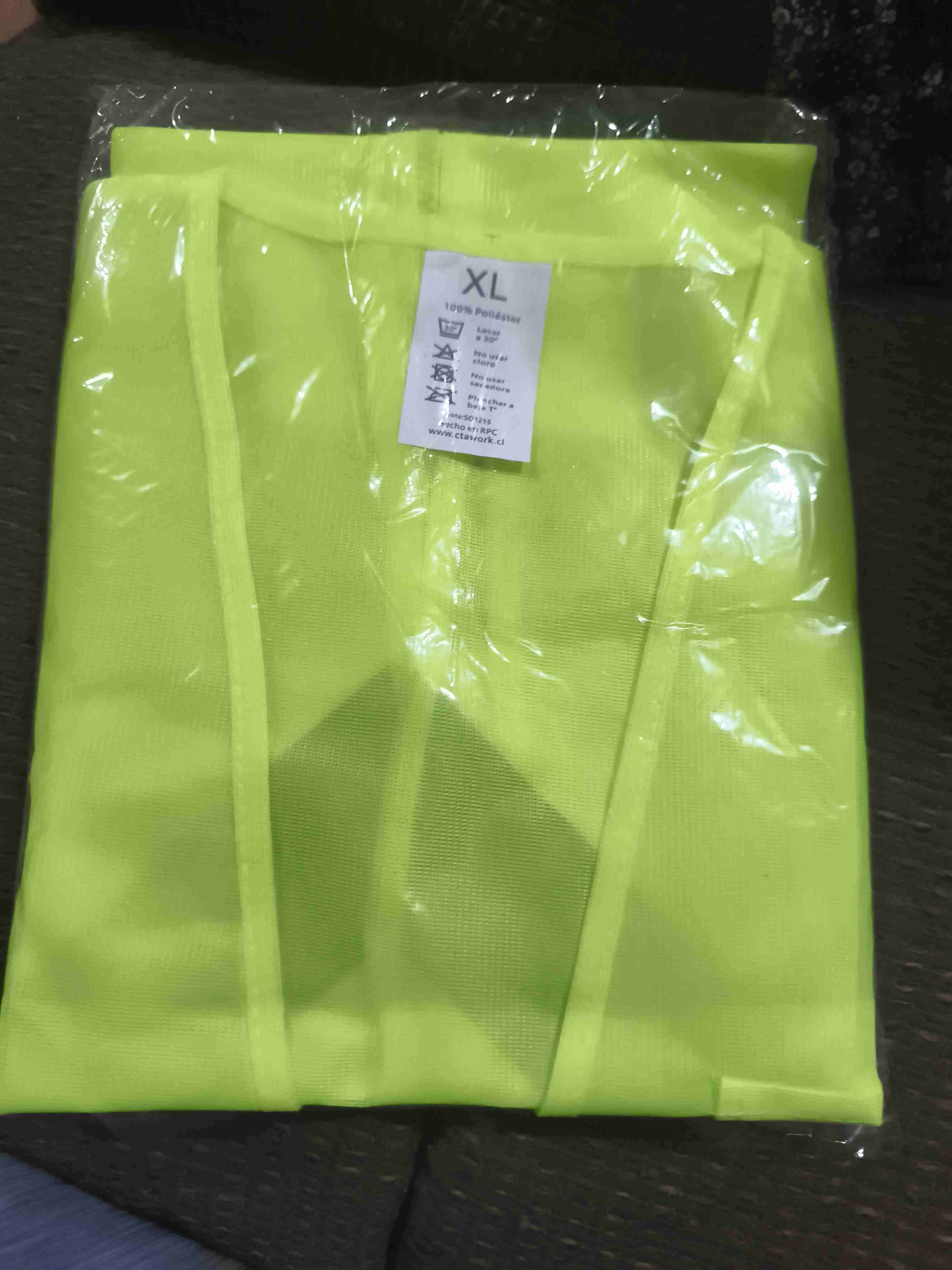 Chaleco reflectante amarillo XL - 1