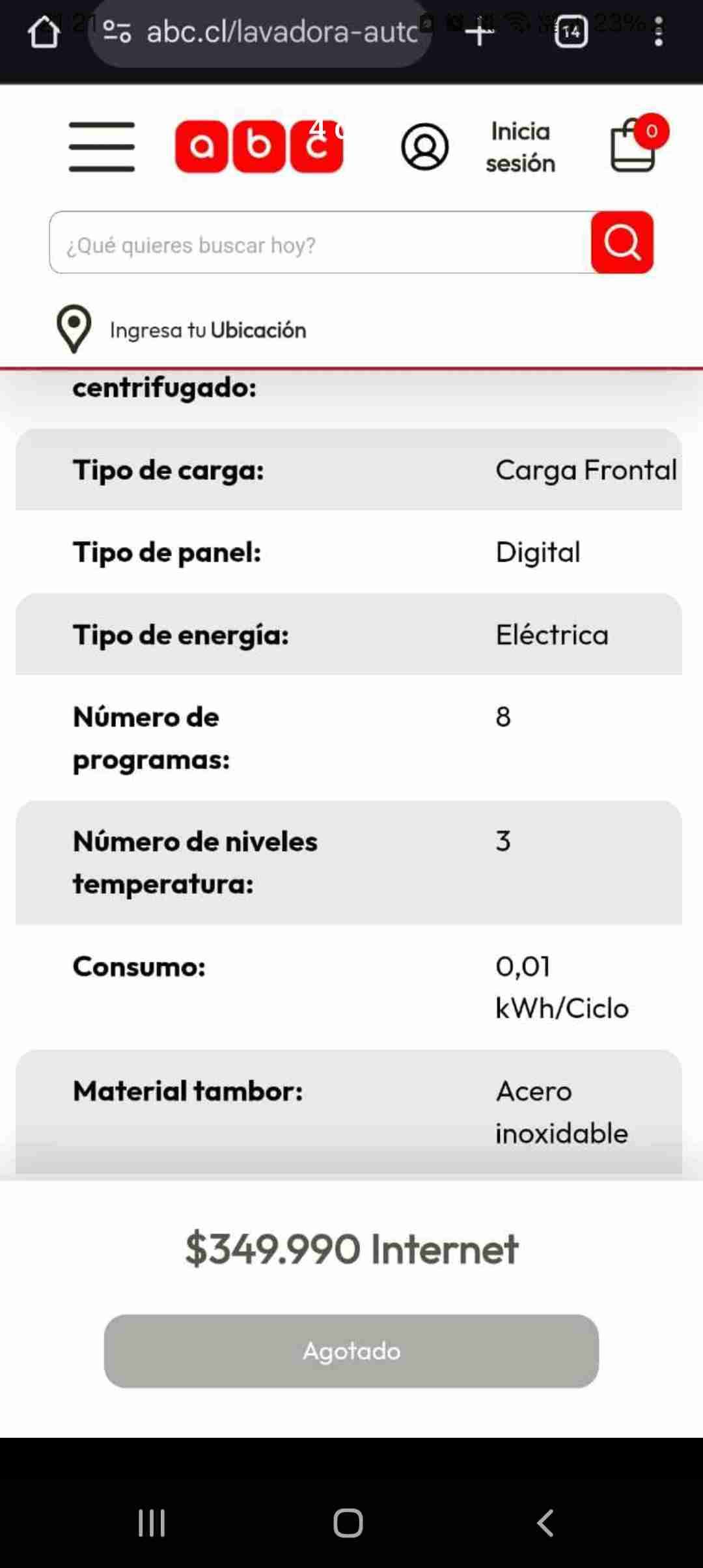 Lavadora Midea 8.5 KG blanca - miniatura 4