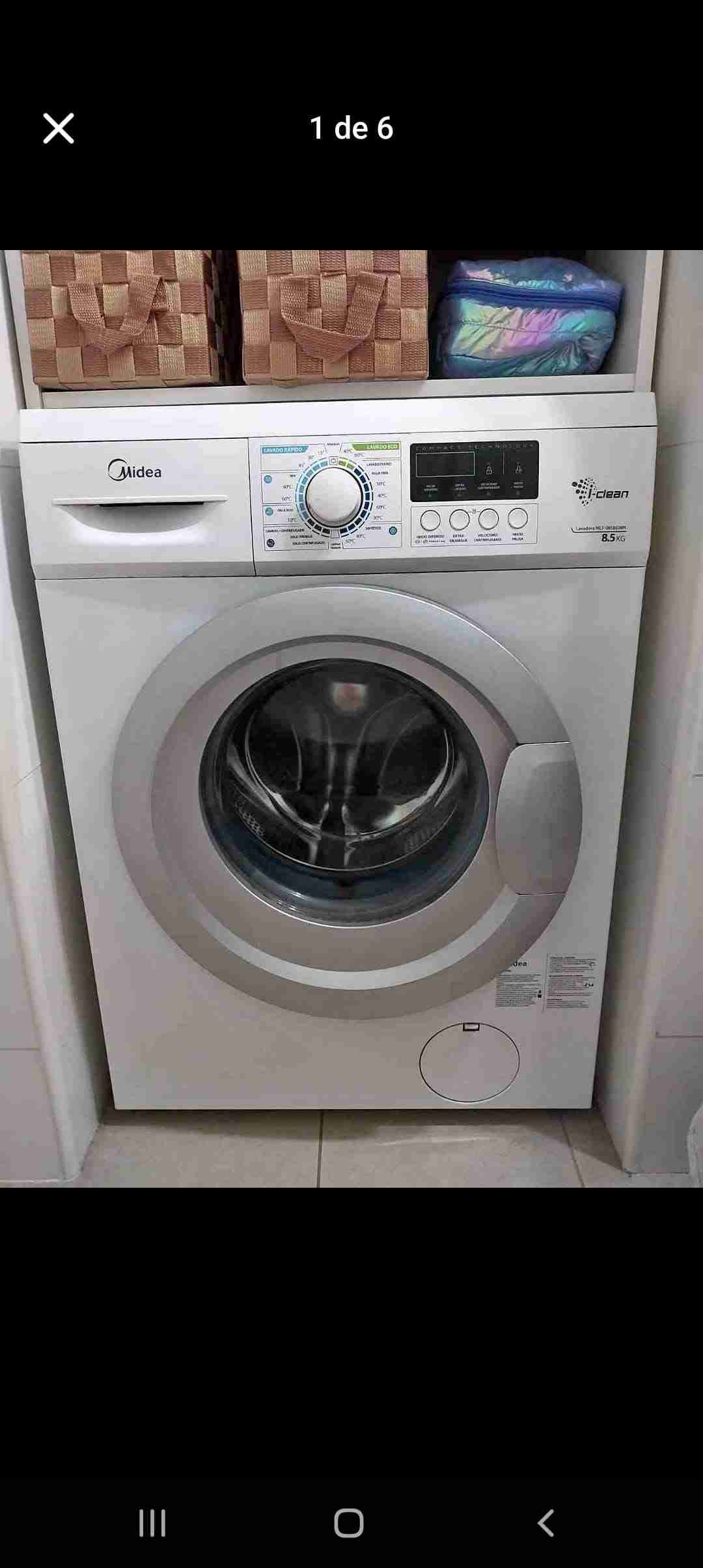 Lavadora Midea 8.5 KG blanca - miniatura 5