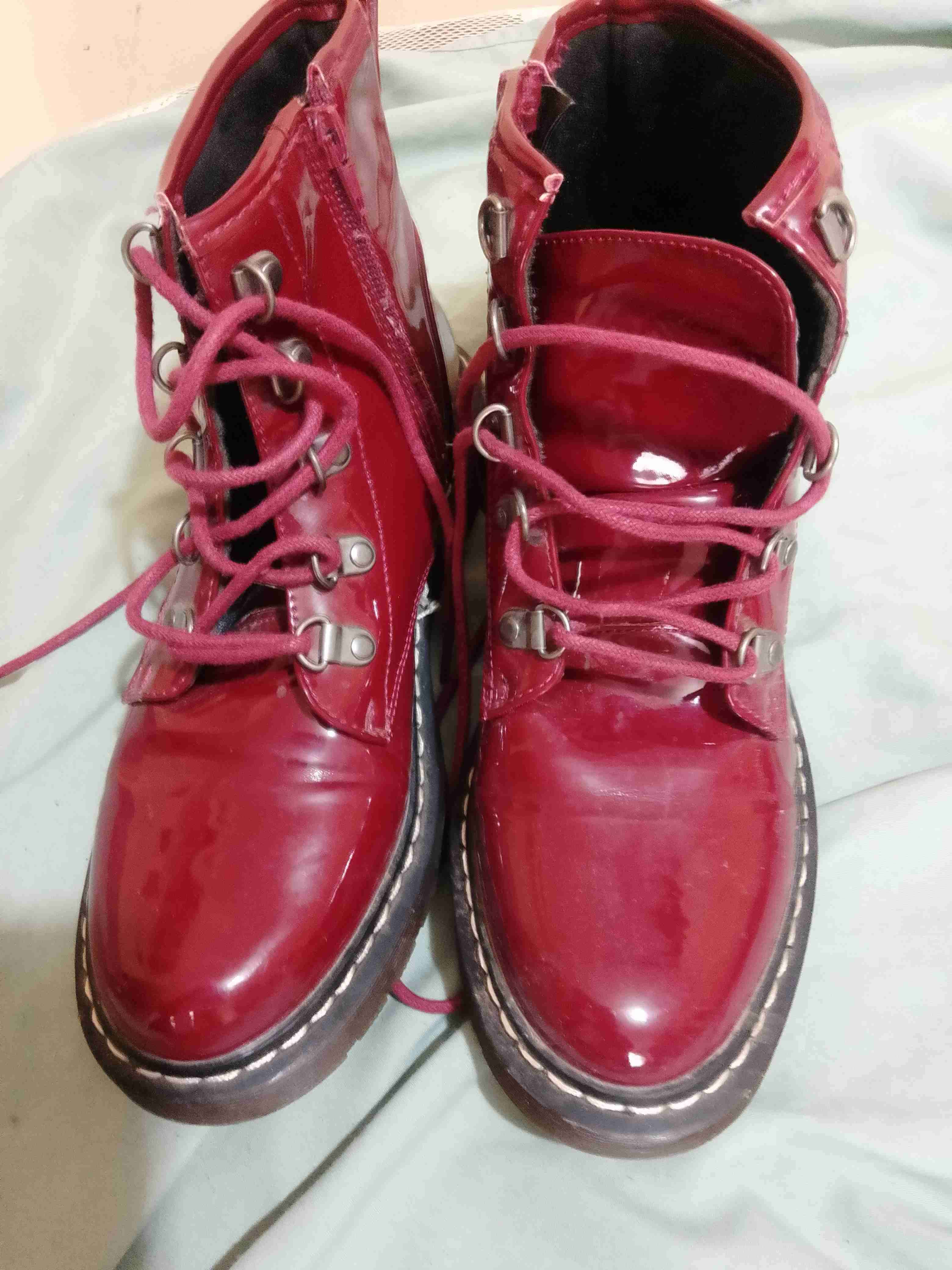 Botín dama N°39/ rojas brillantes - miniatura 4