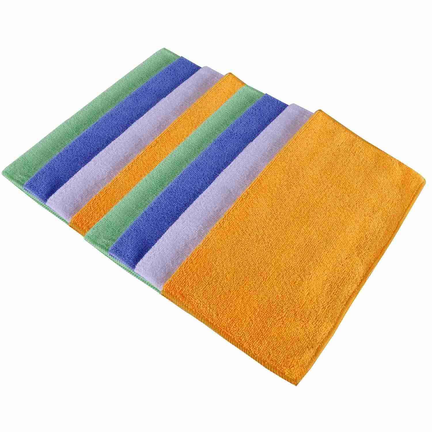 Set de paños de microfibra coloridos