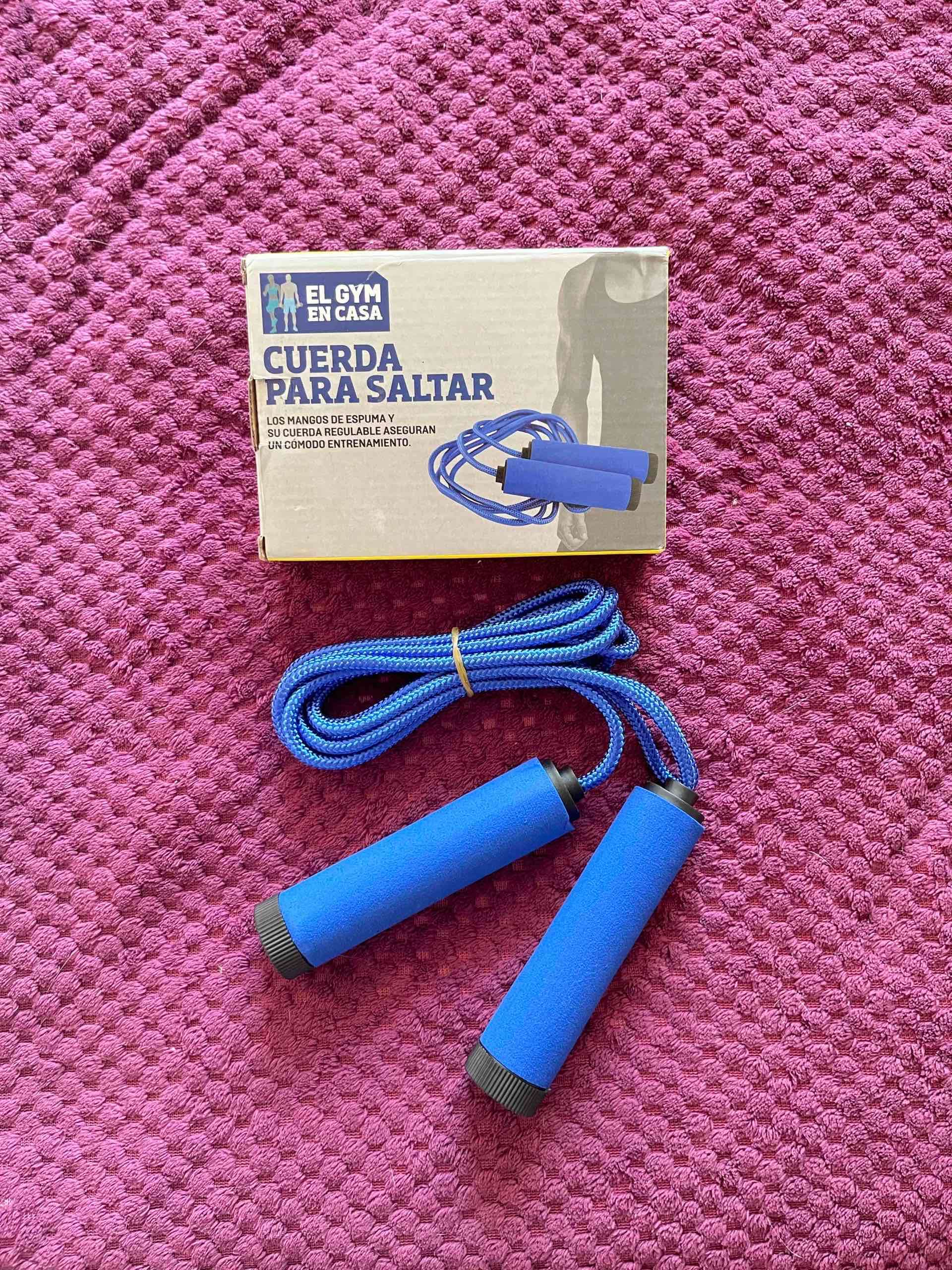 Cuerda para saltar azul - miniatura 1