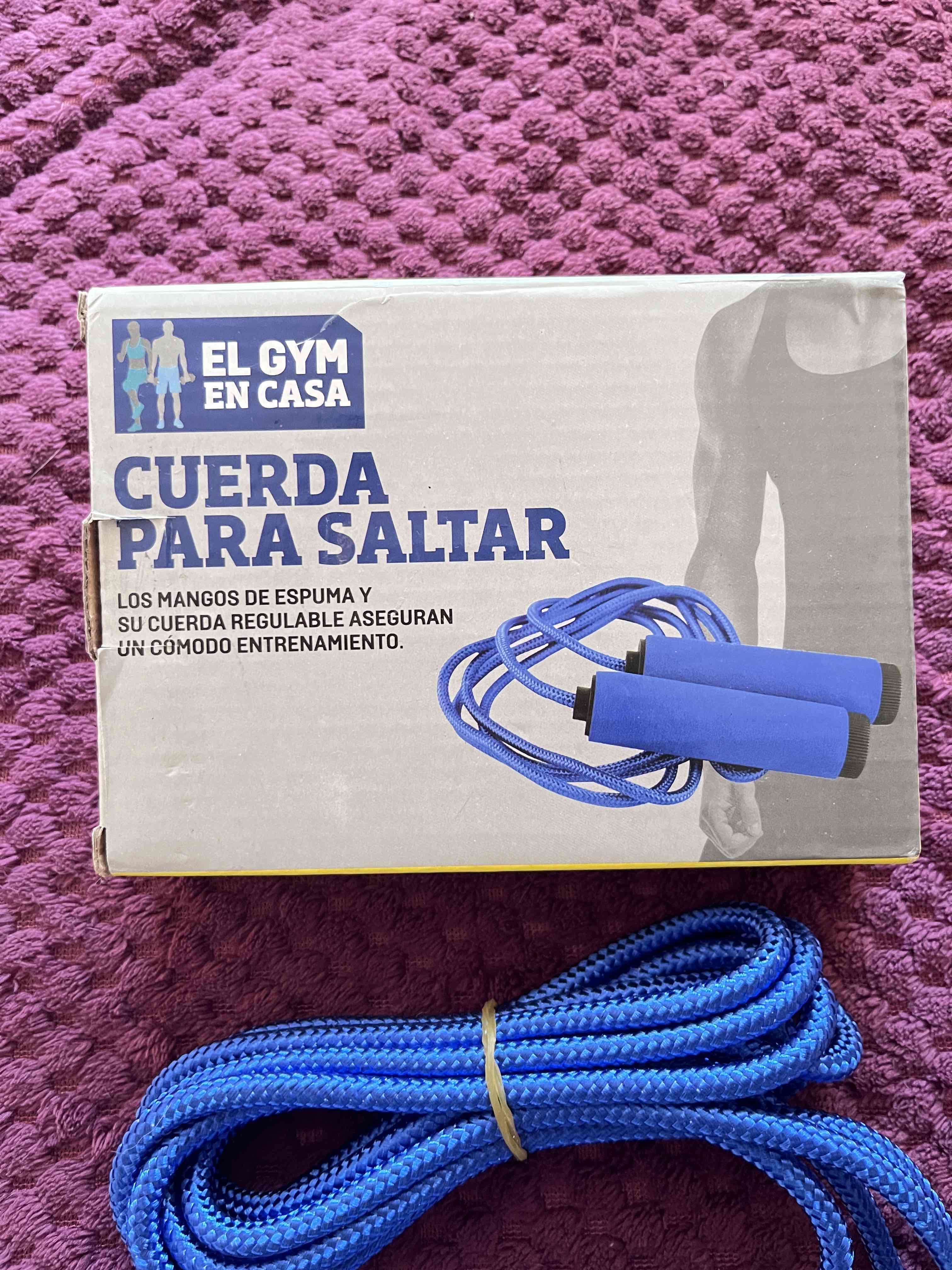 Cuerda para saltar azul - miniatura 3