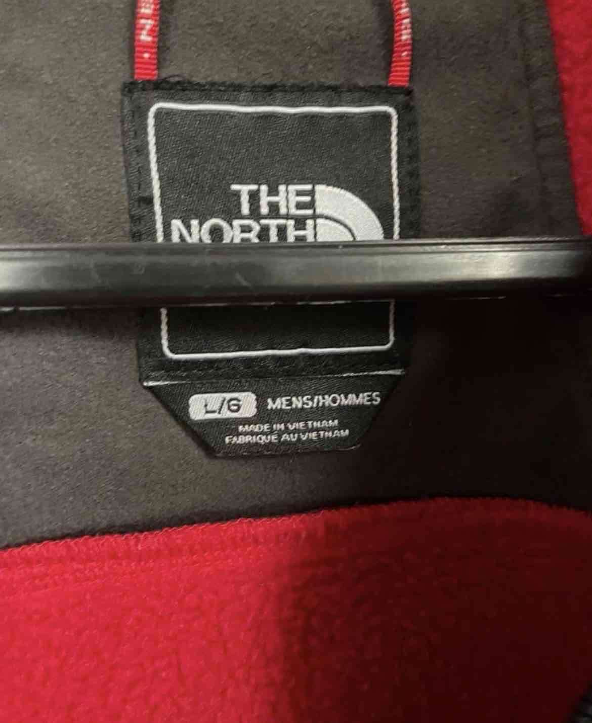 Chaqueta polar The North Face roja - 3