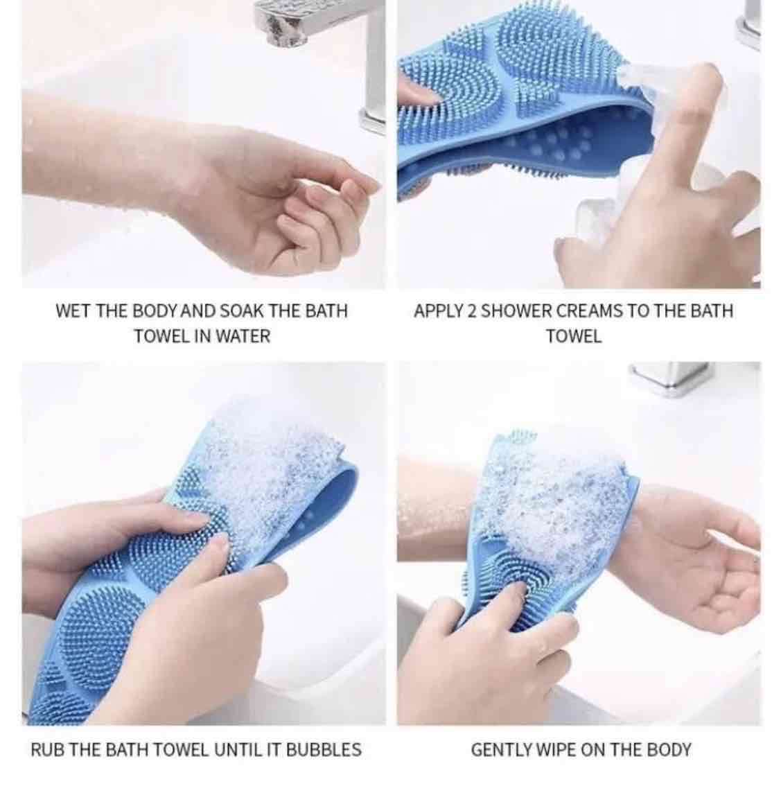 Cepillo exfoliante de silicona - miniatura 4