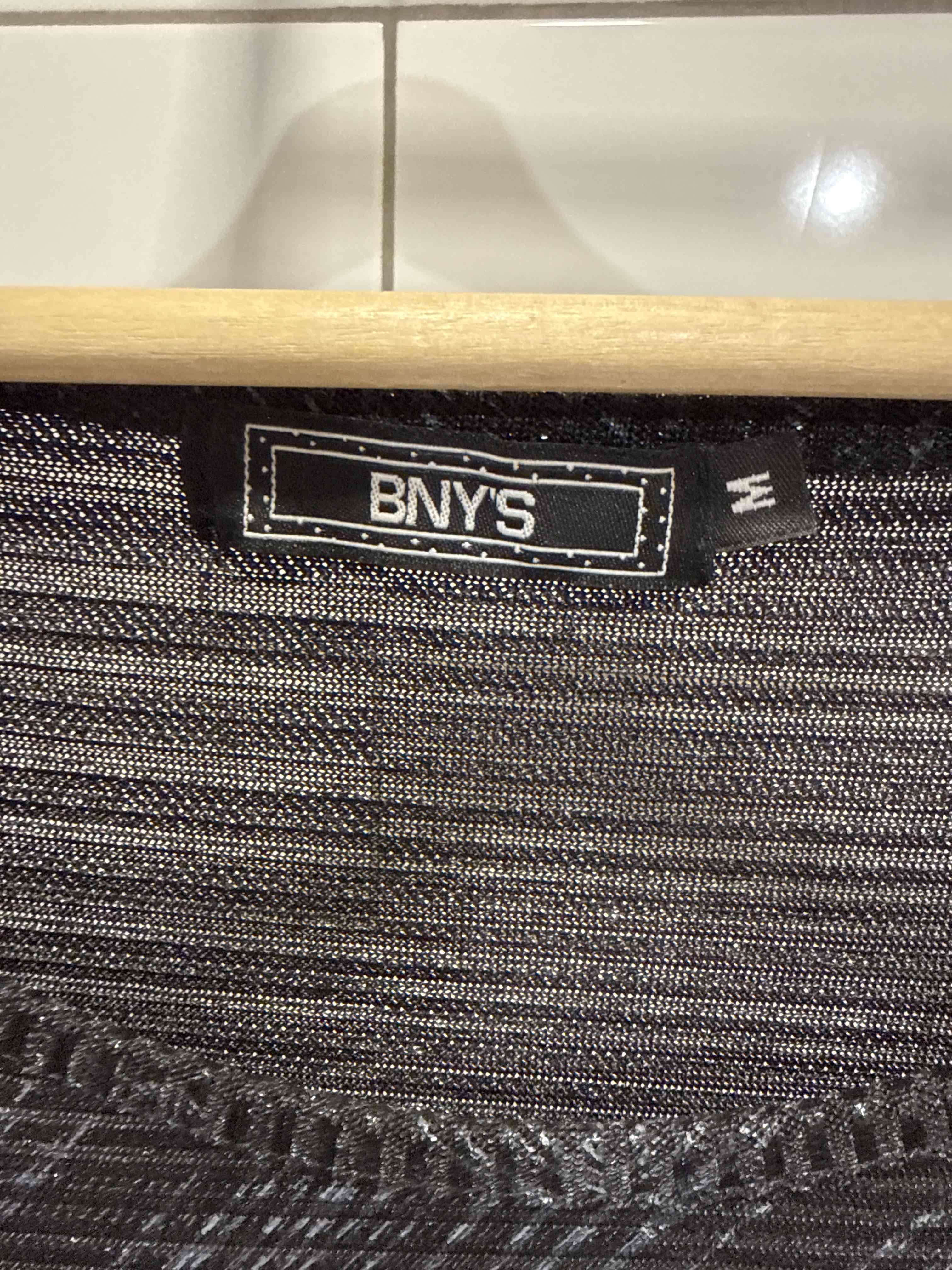 Blusa negra estampada ENYS - miniatura 5