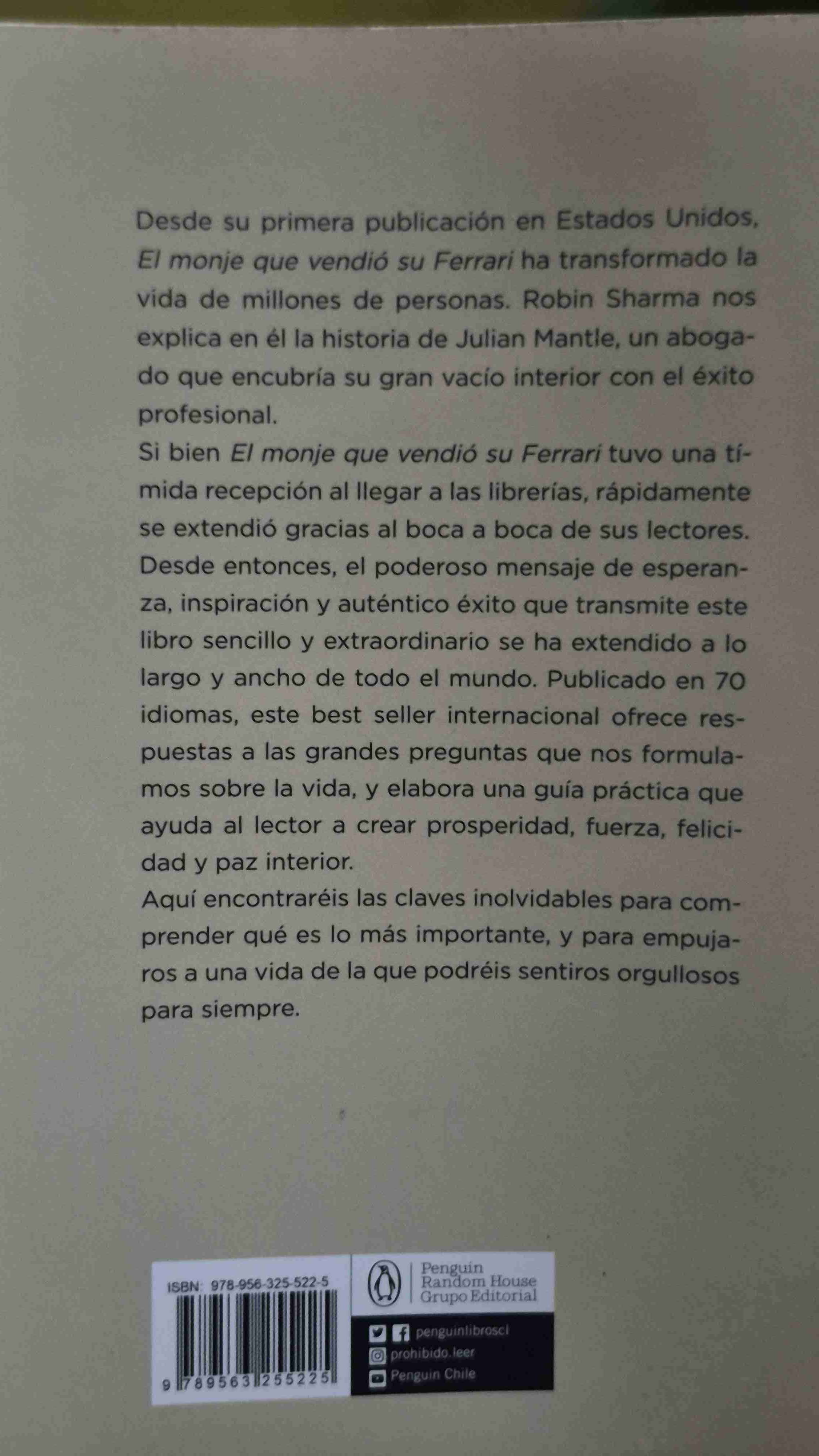 El Monje Que Vendió Su Ferrari - miniatura 2