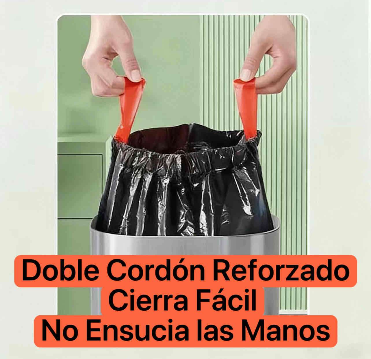 Bolsas de Basura 20L con Cordón–Resistentes,45x50 - miniatura 3