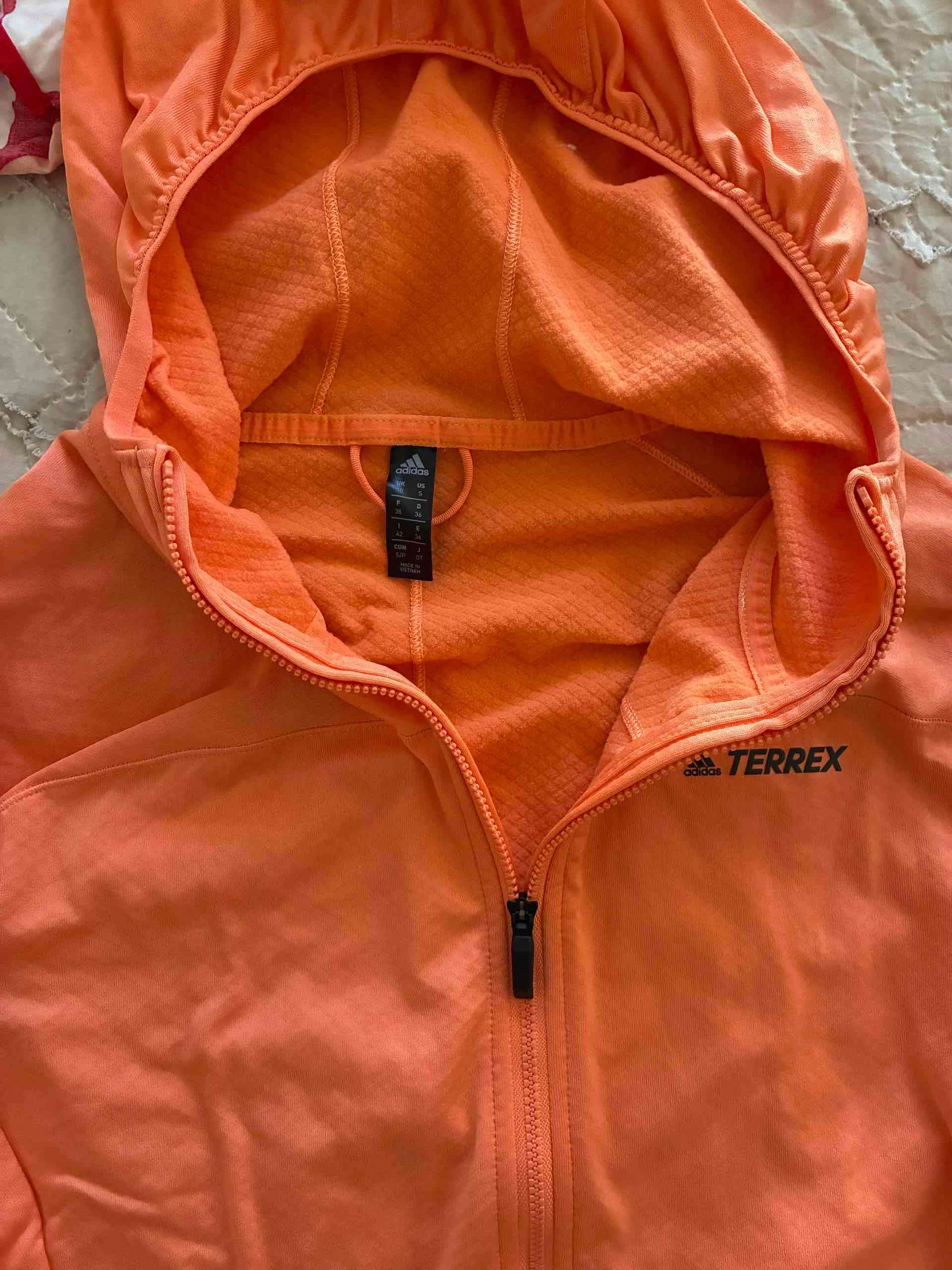 Polerón deportivo Adidas Terrex naranja - 1