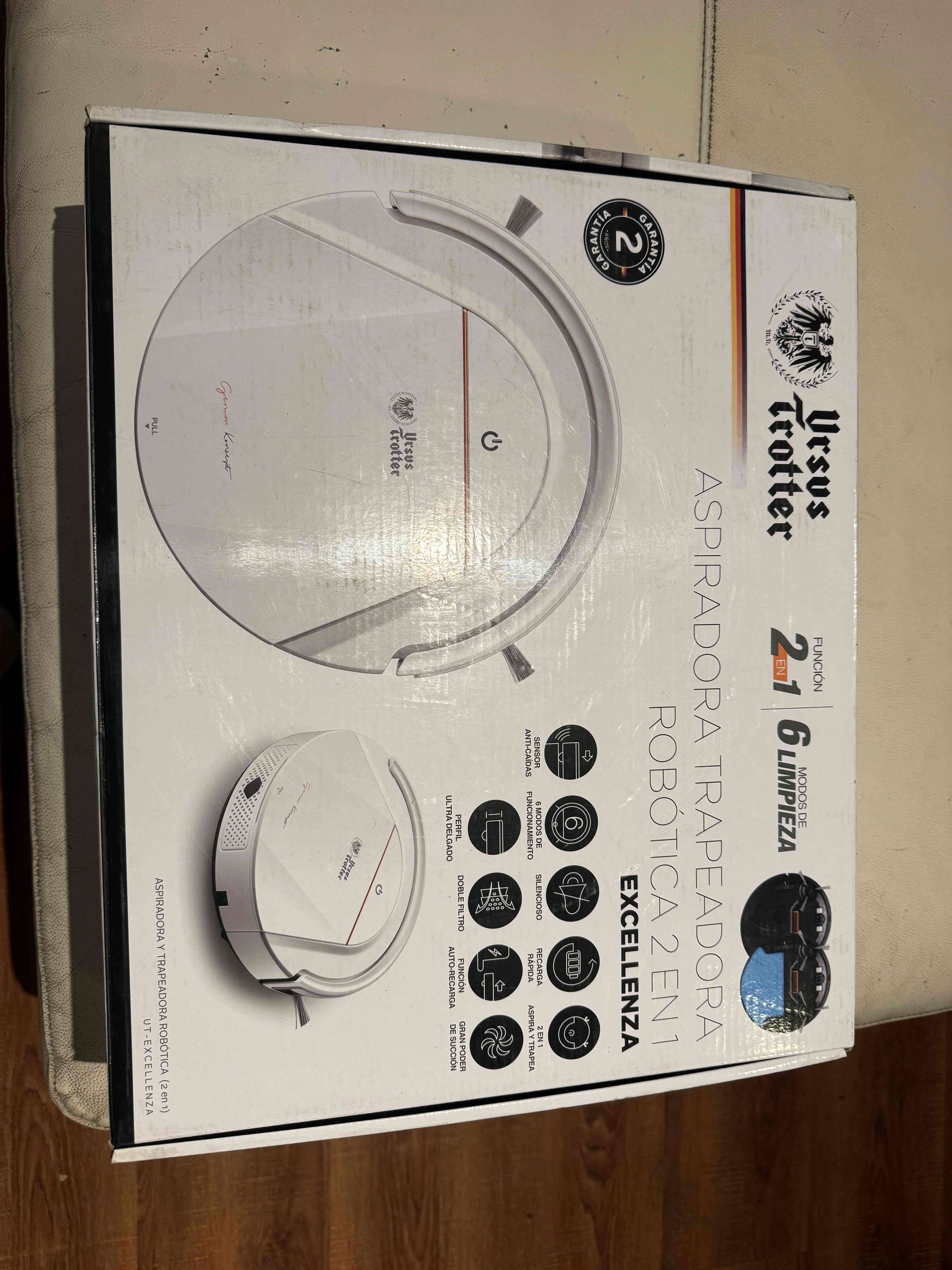 Aspiradora trapeadora robótica 2 en 1 - 1