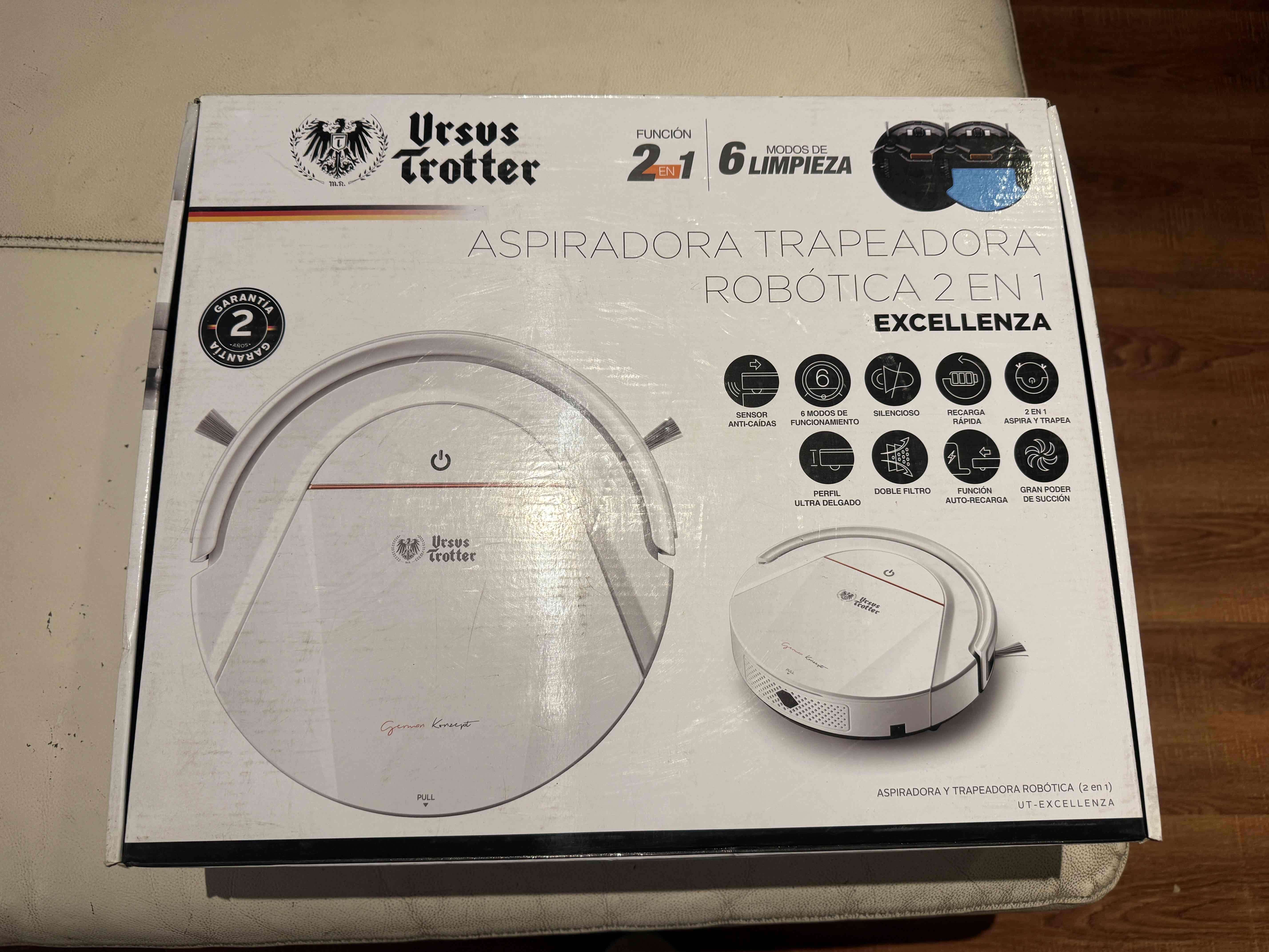 Aspiradora trapeadora robótica 2 en 1 - 7