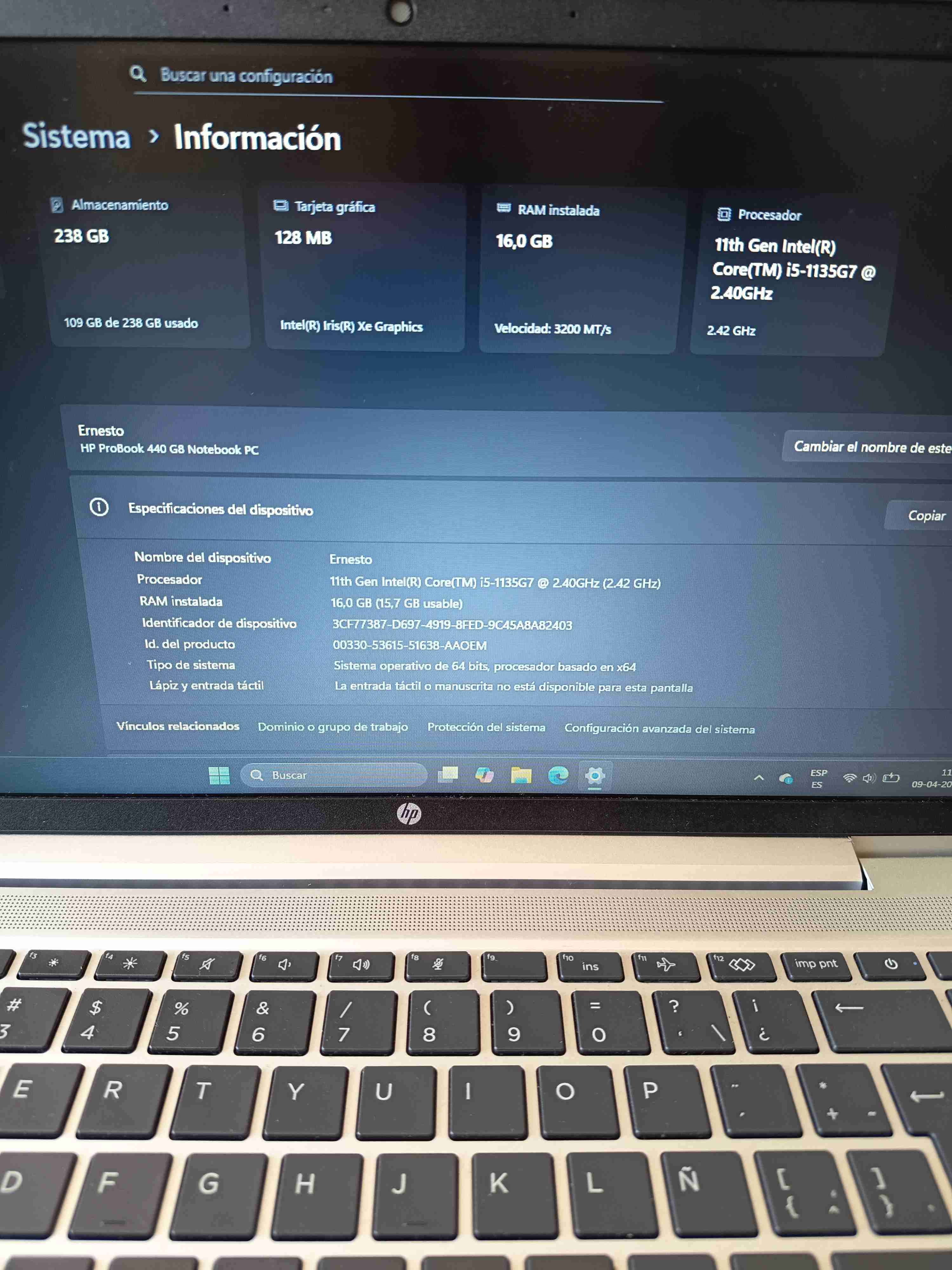 Laptop HP ProBook 440 G8 - 3