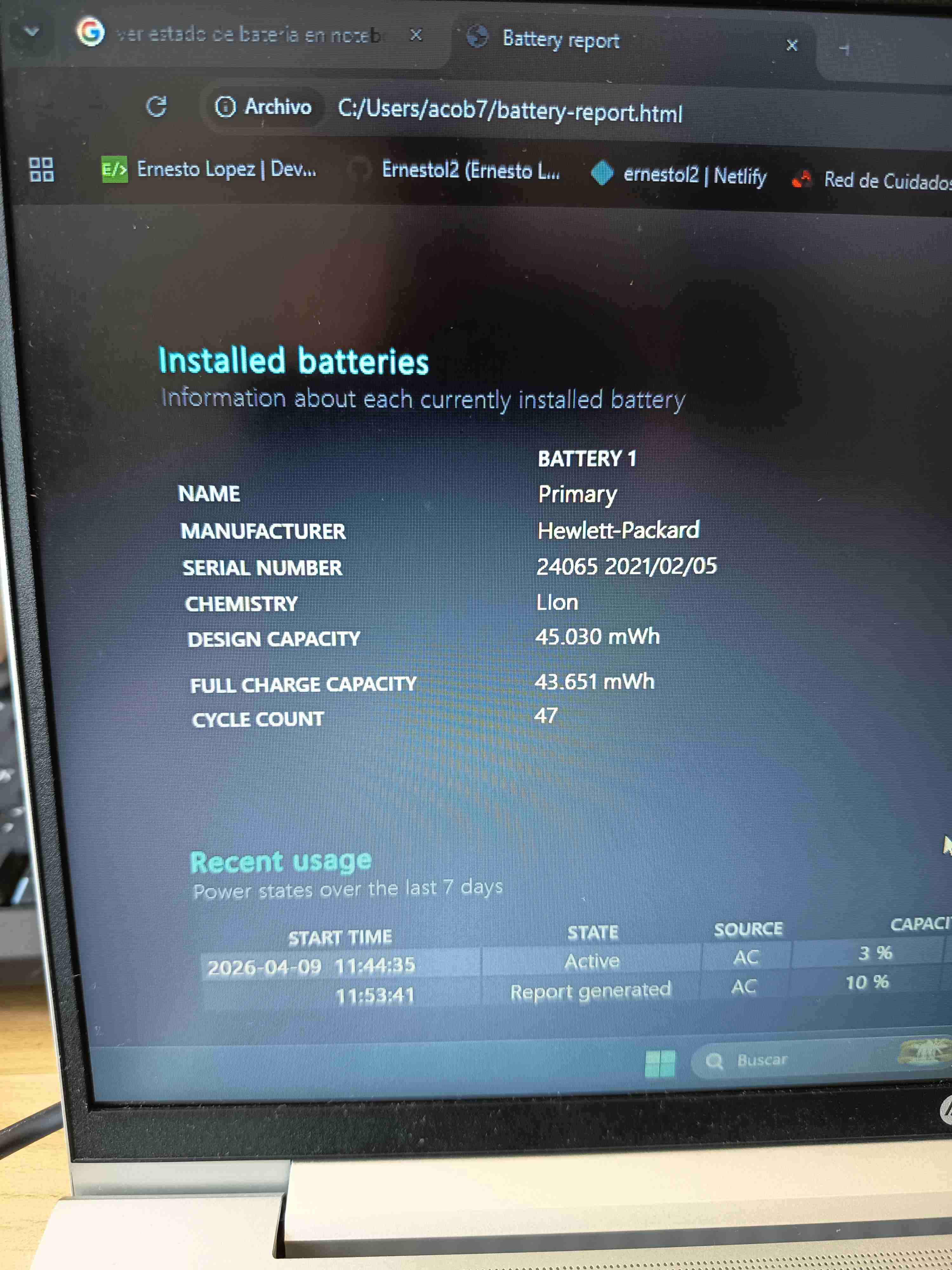 Laptop HP ProBook 440 G8 - 5