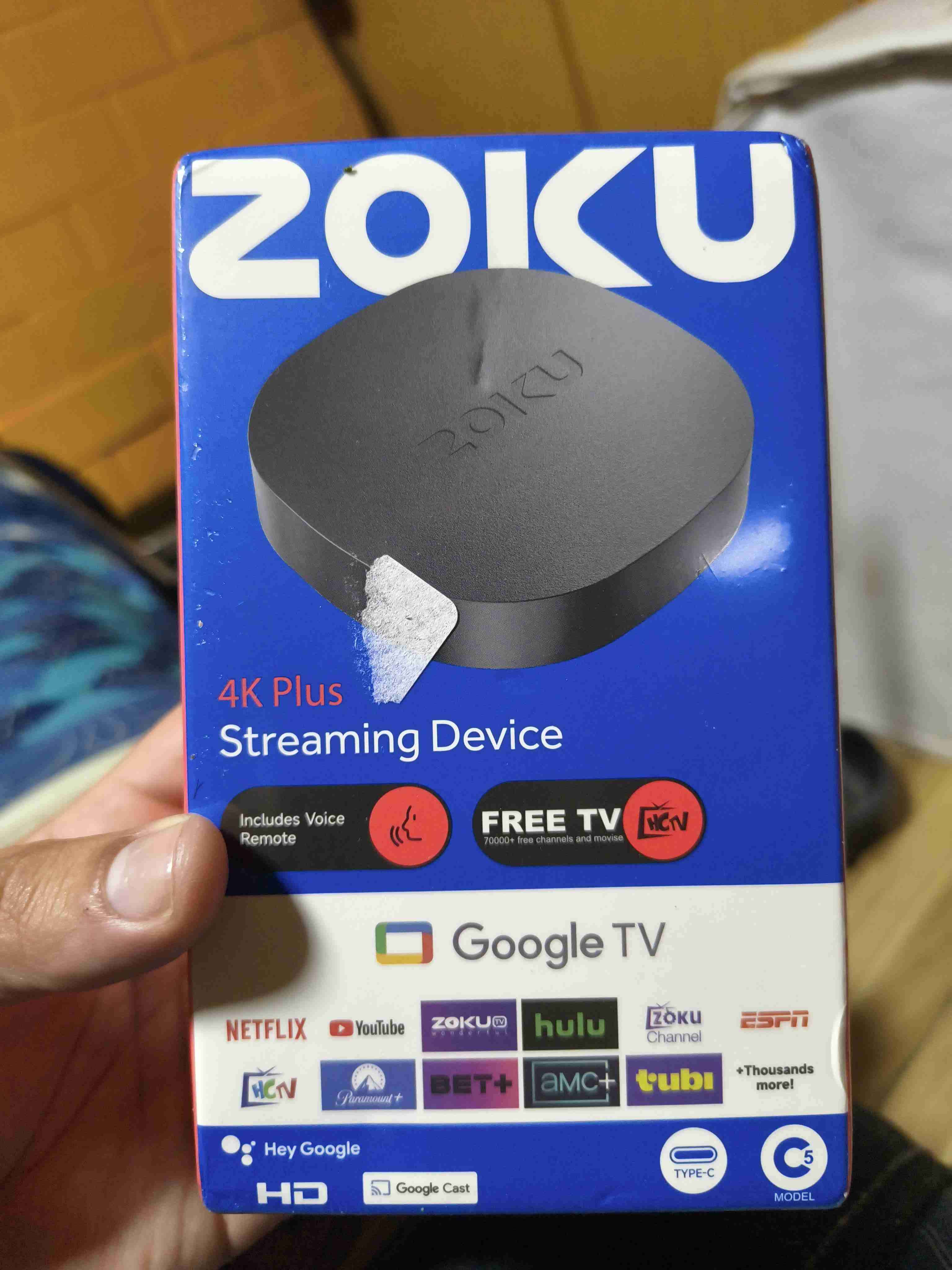 Dispositivo de Streaming Zoku 4K Plus - 1