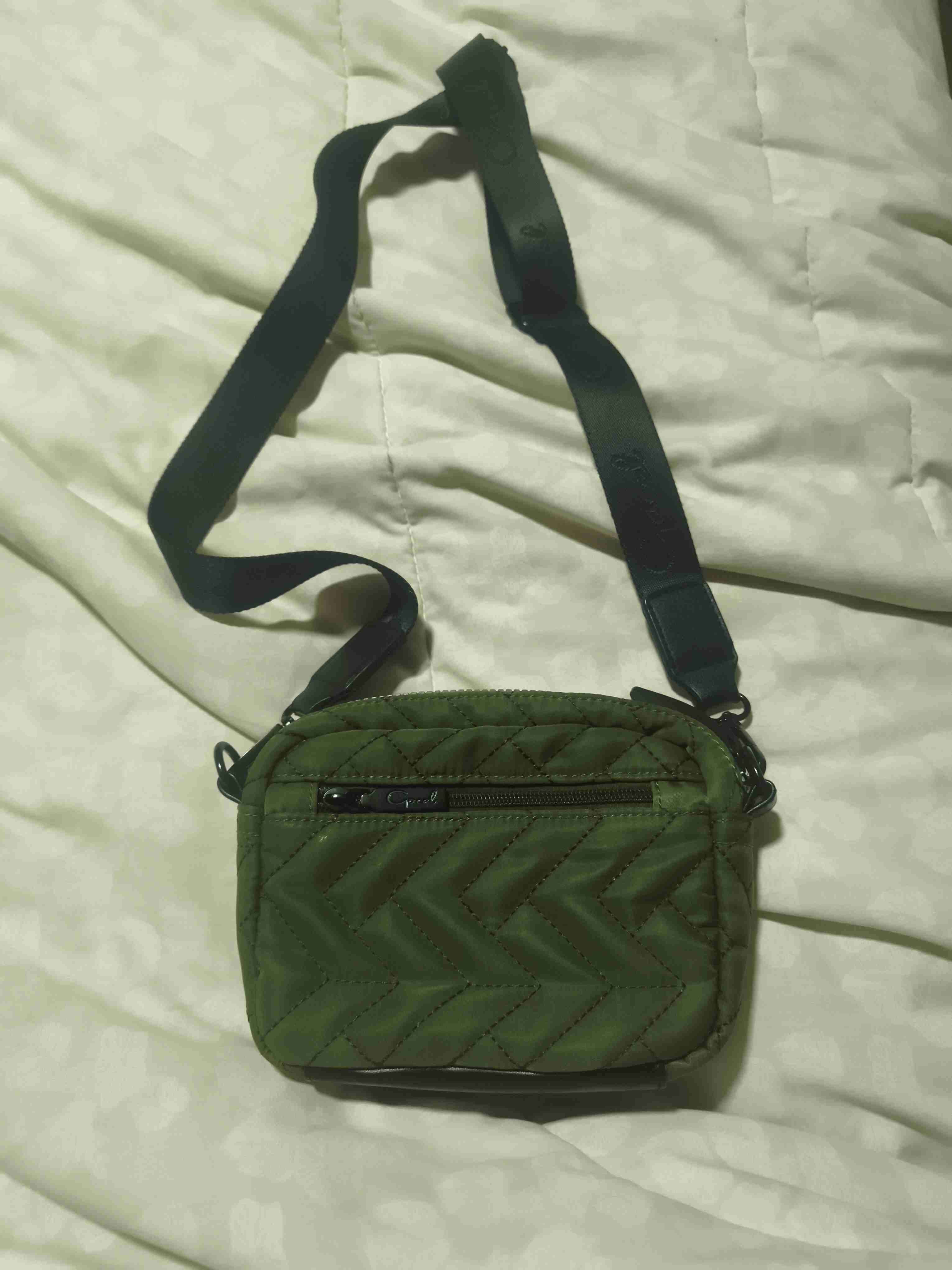 Bolso verde Gacel con correa ajustable - miniatura 2