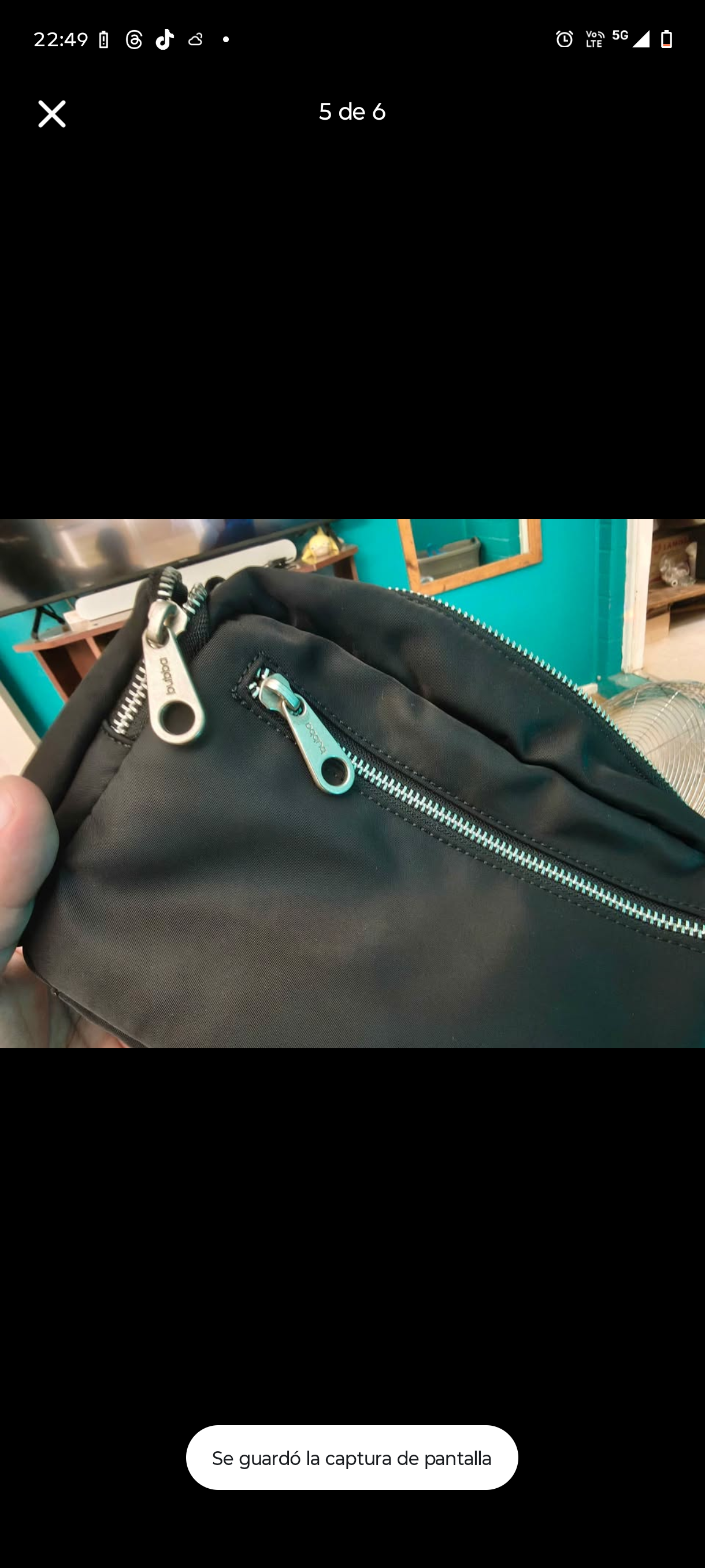 Bandolera negra Bubba - miniatura 5