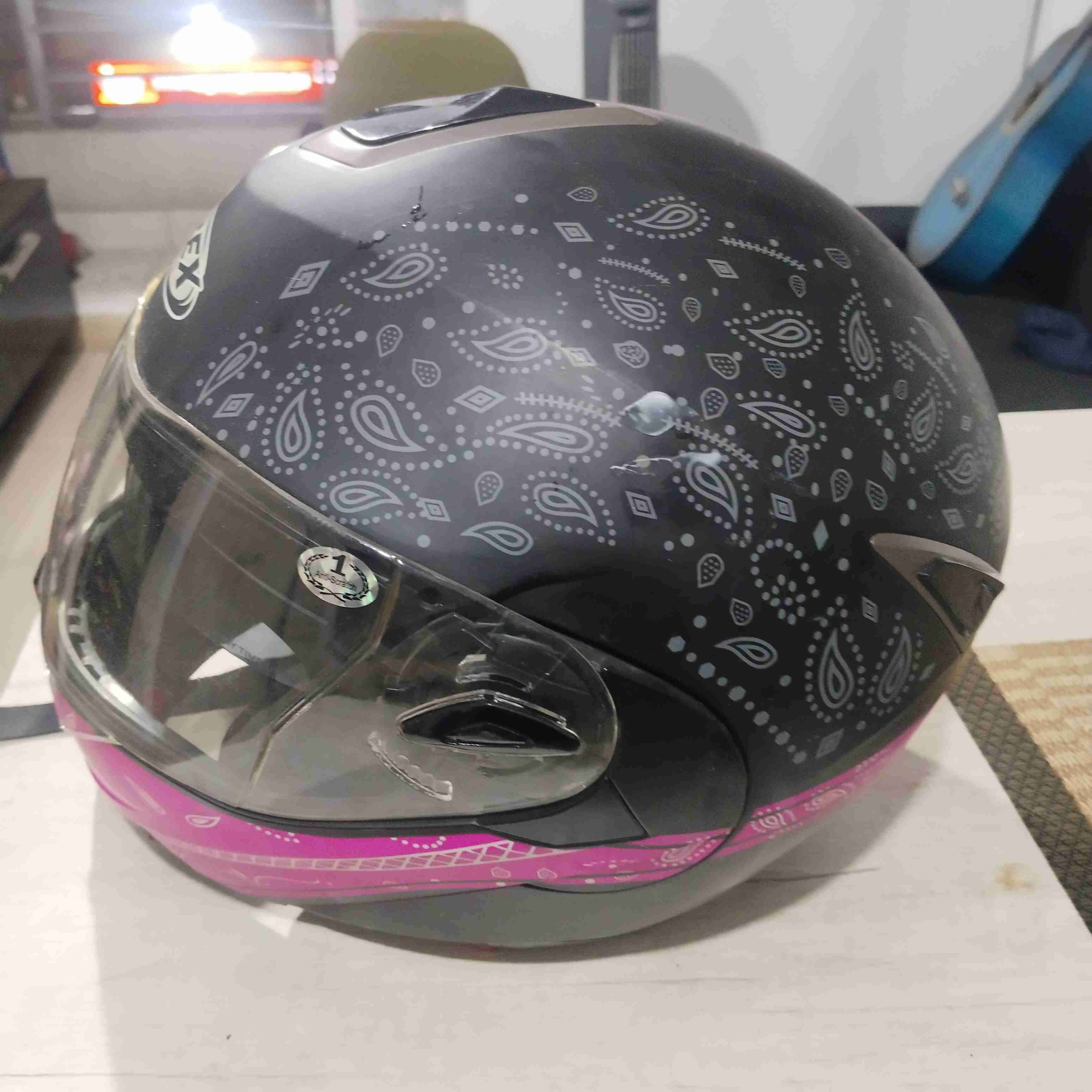Casco de motocicleta Apex negro - 2