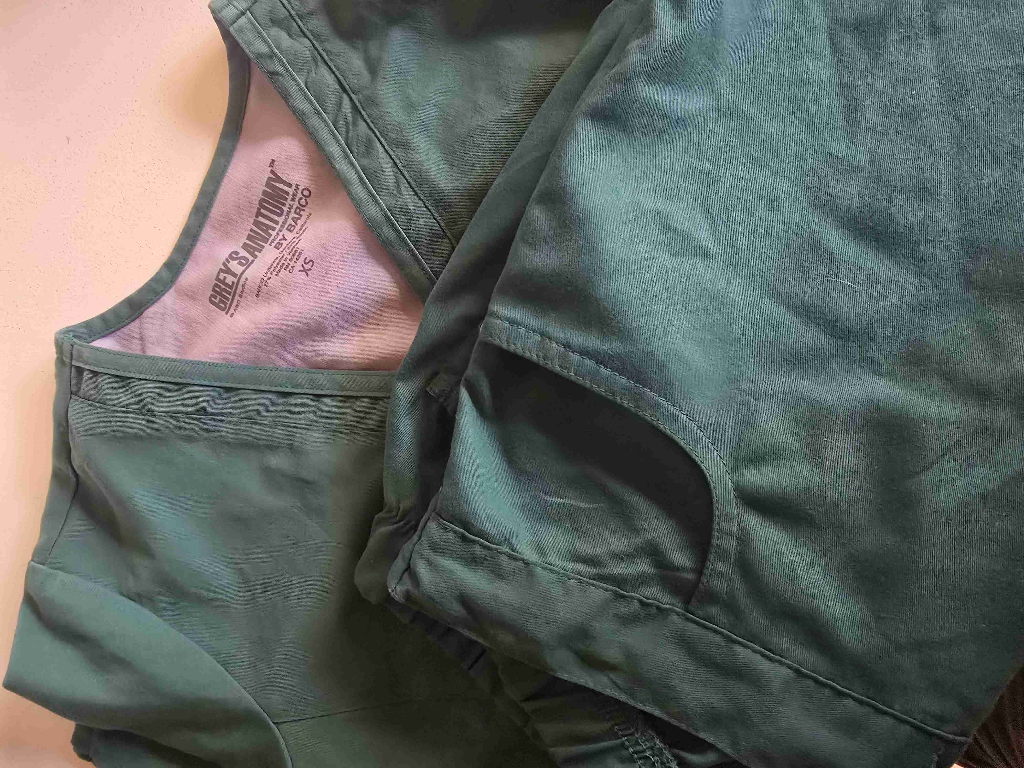 Uniforme médico verde XS greys anatomy - 1