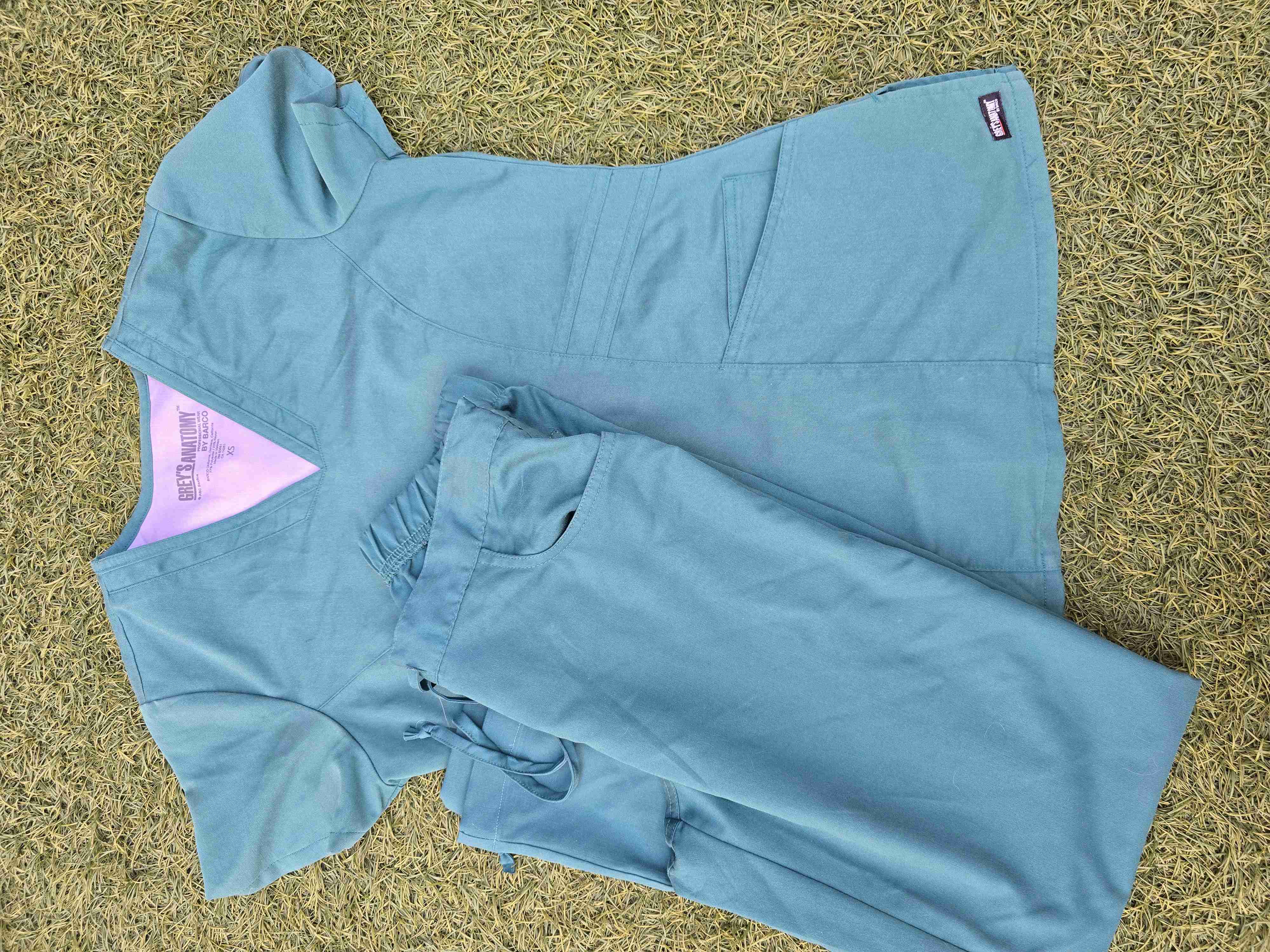 Uniforme médico verde XS greys anatomy - 2